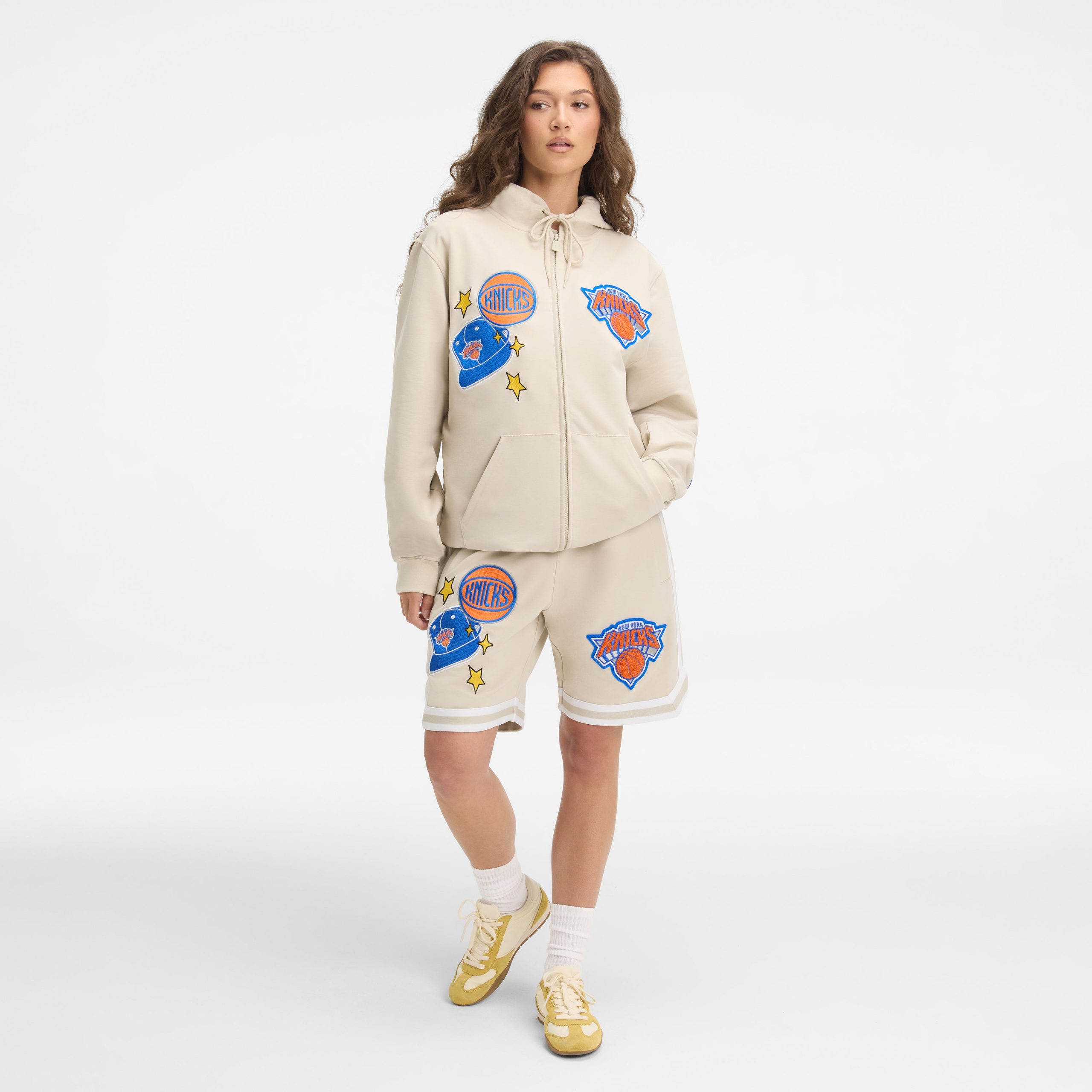 Los Angeles Lakers Stone Logo Select Full-Zip Hoodie - Image 7