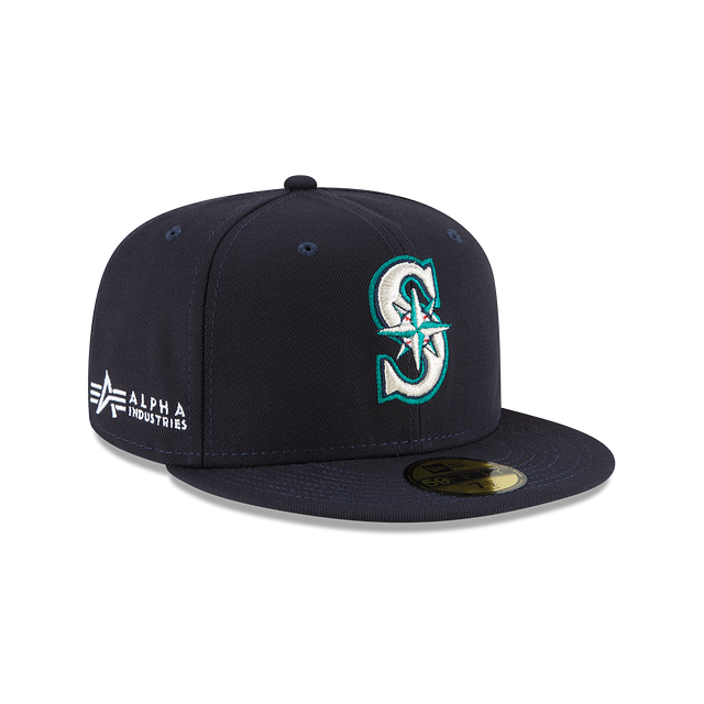 Alpha Industries X Seattle Mariners 59FIFTY Fitted Hat - Image 3