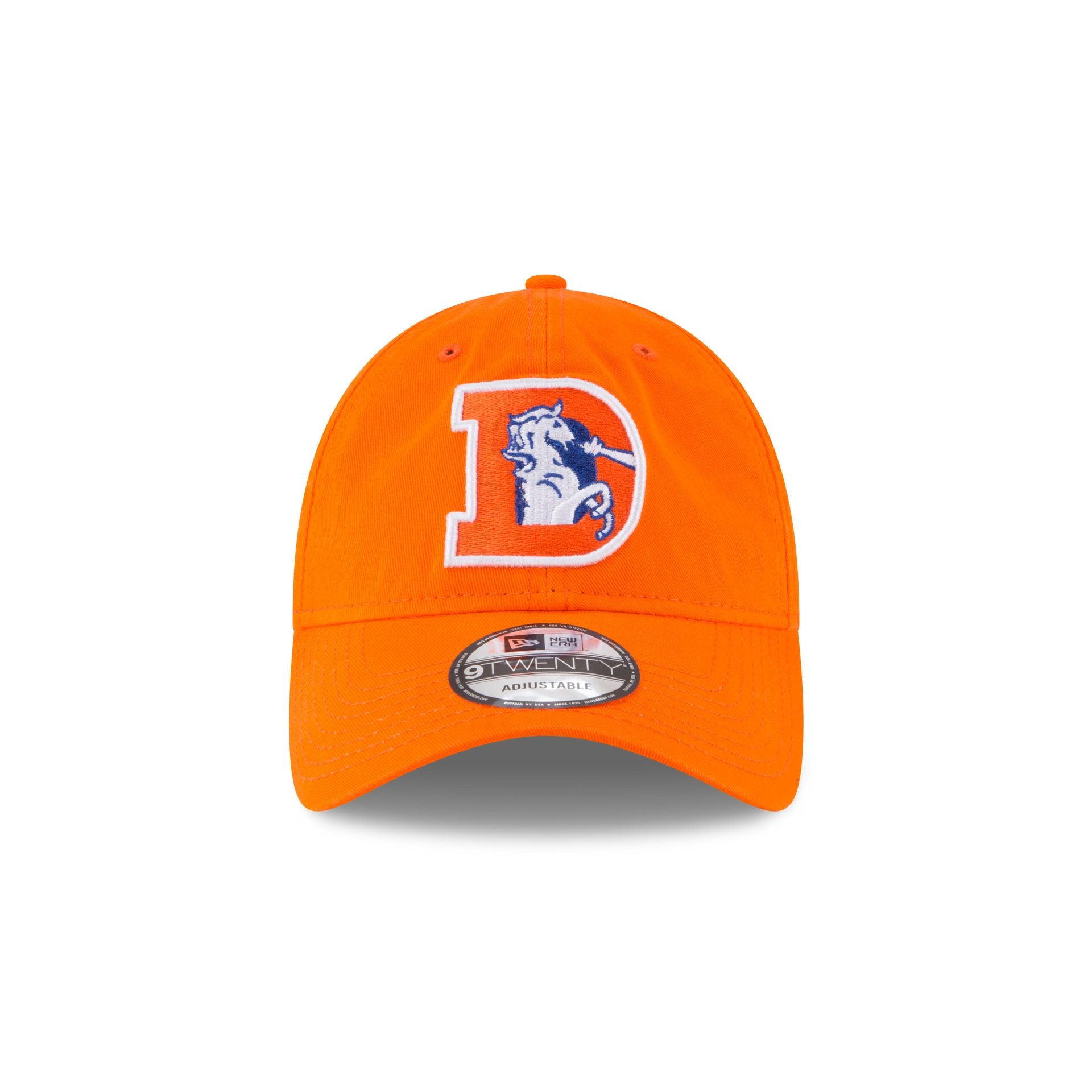 Denver Broncos Core Classic 2.0 Orange 9TWENTY Adjustable Hat - Image 2