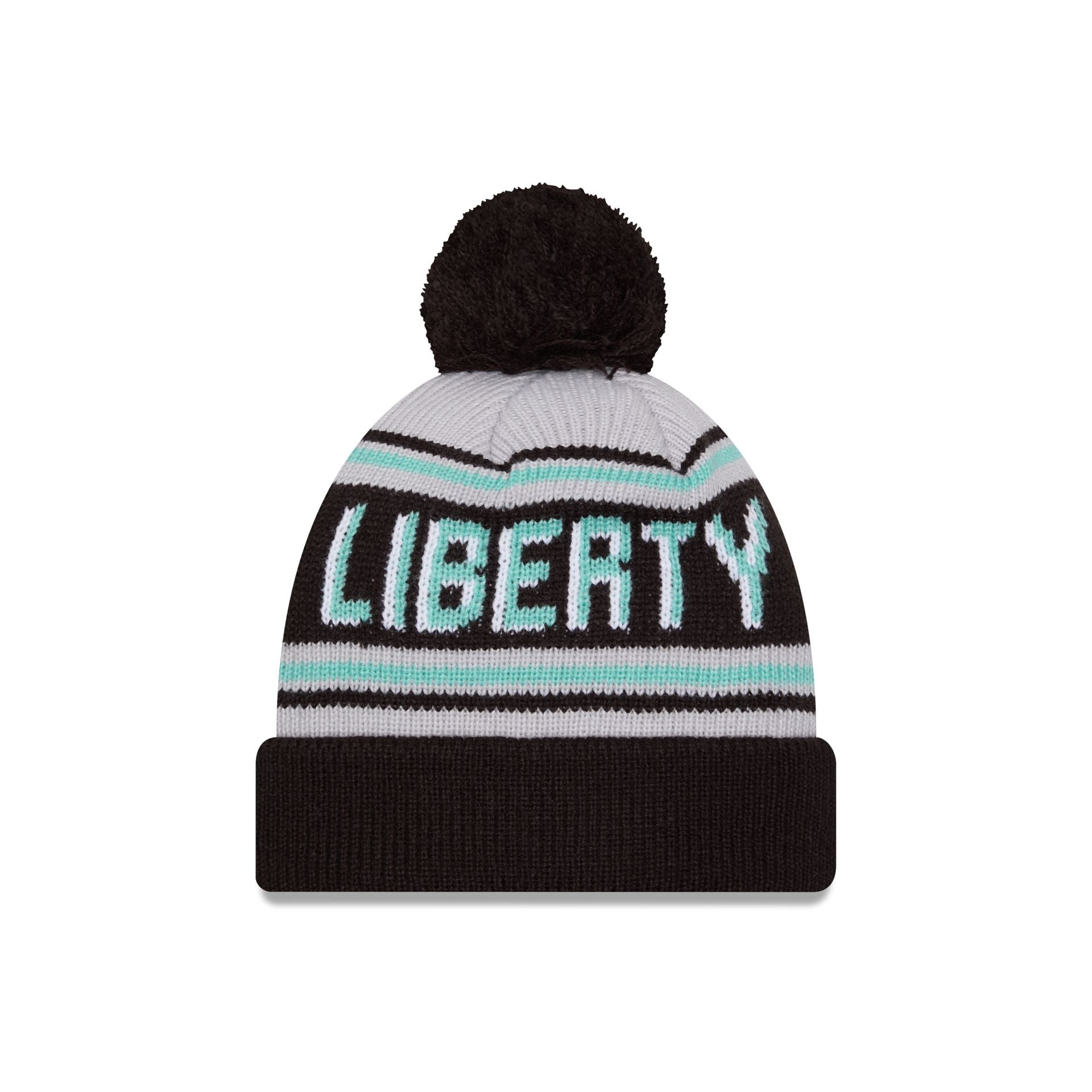 New York Liberty 2024 Team Pom Knit Hat - Image 2