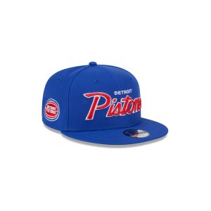 Detroit Pistons Script Kids 9FIFTY Snapback Hat