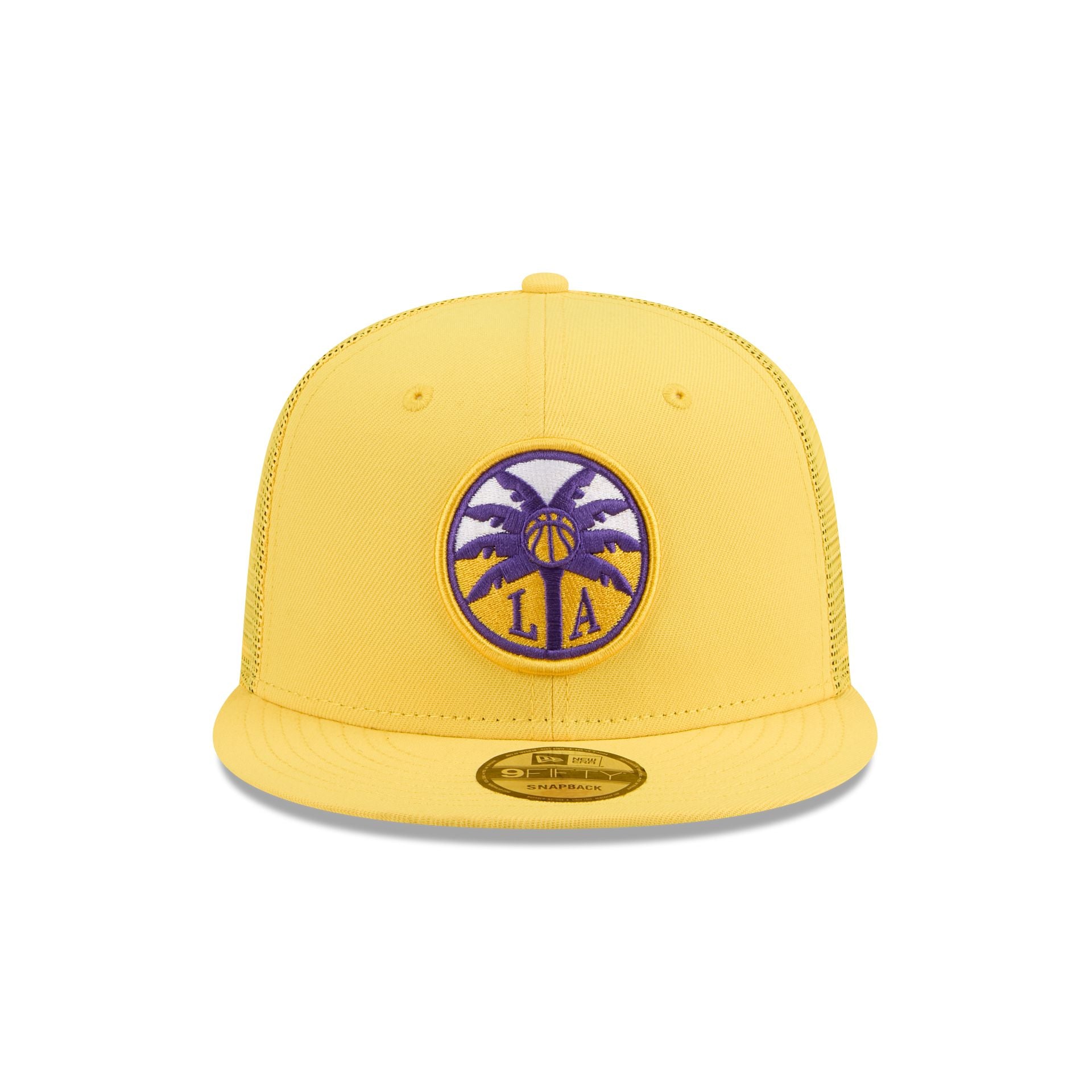 Los Angeles Sparks Yellow 9FIFTY Trucker Hat - Image 2