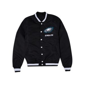 Philadelphia Eagles Logo Select Black Jacket