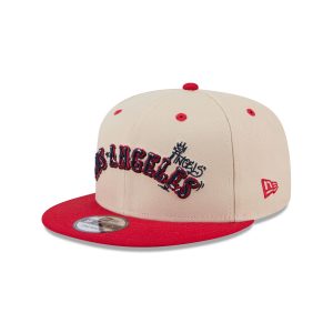Los Angeles Angels Team Art 9FIFTY Snapback Hat