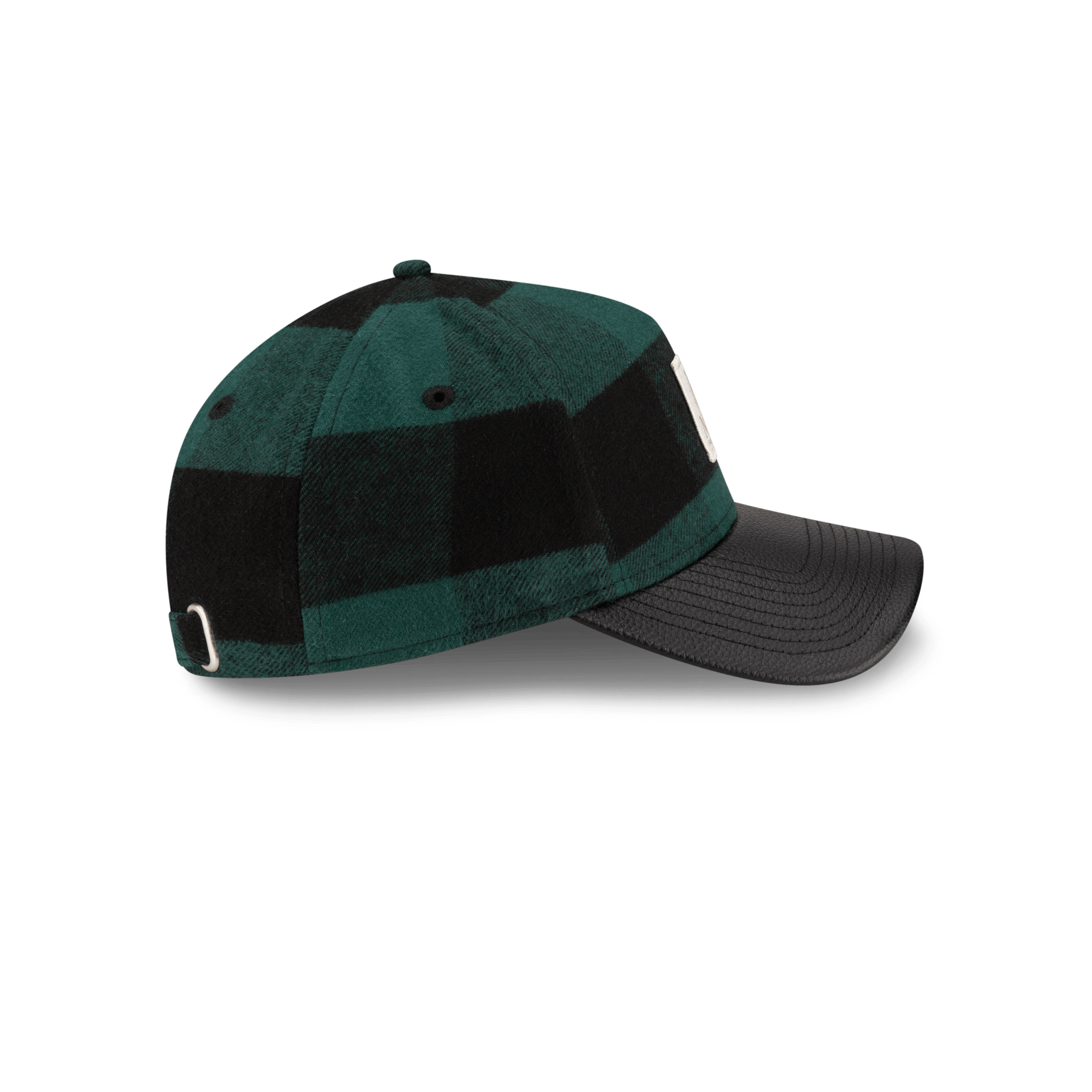 Lumber Plaid Kelly Green 9FORTY A-Frame Adjustable Hat - Image 5