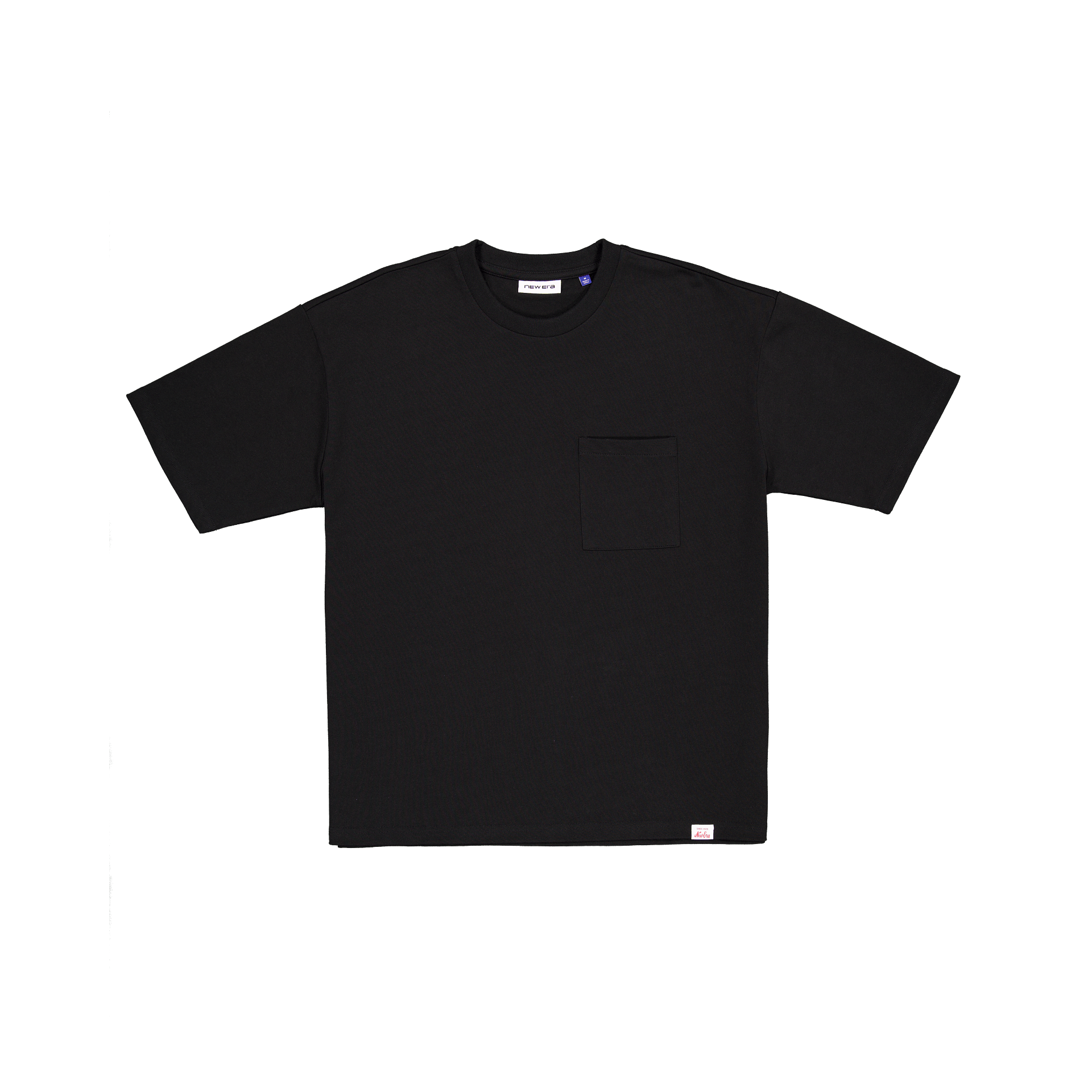 Aurora Black Pocket T-Shirt