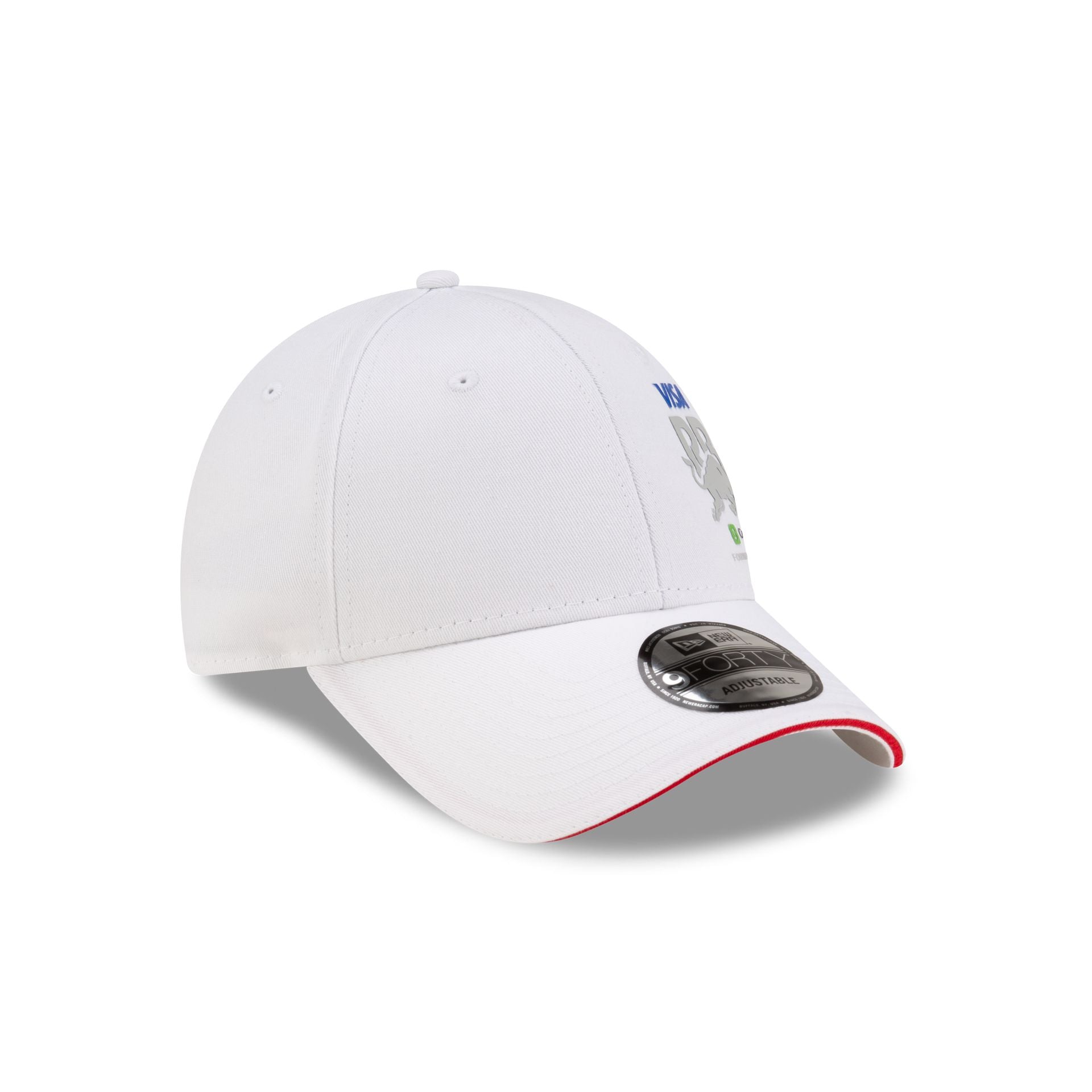 Visa Cash App Racing Bulls Flawless White 9FORTY Adjustable Hat - Image 3