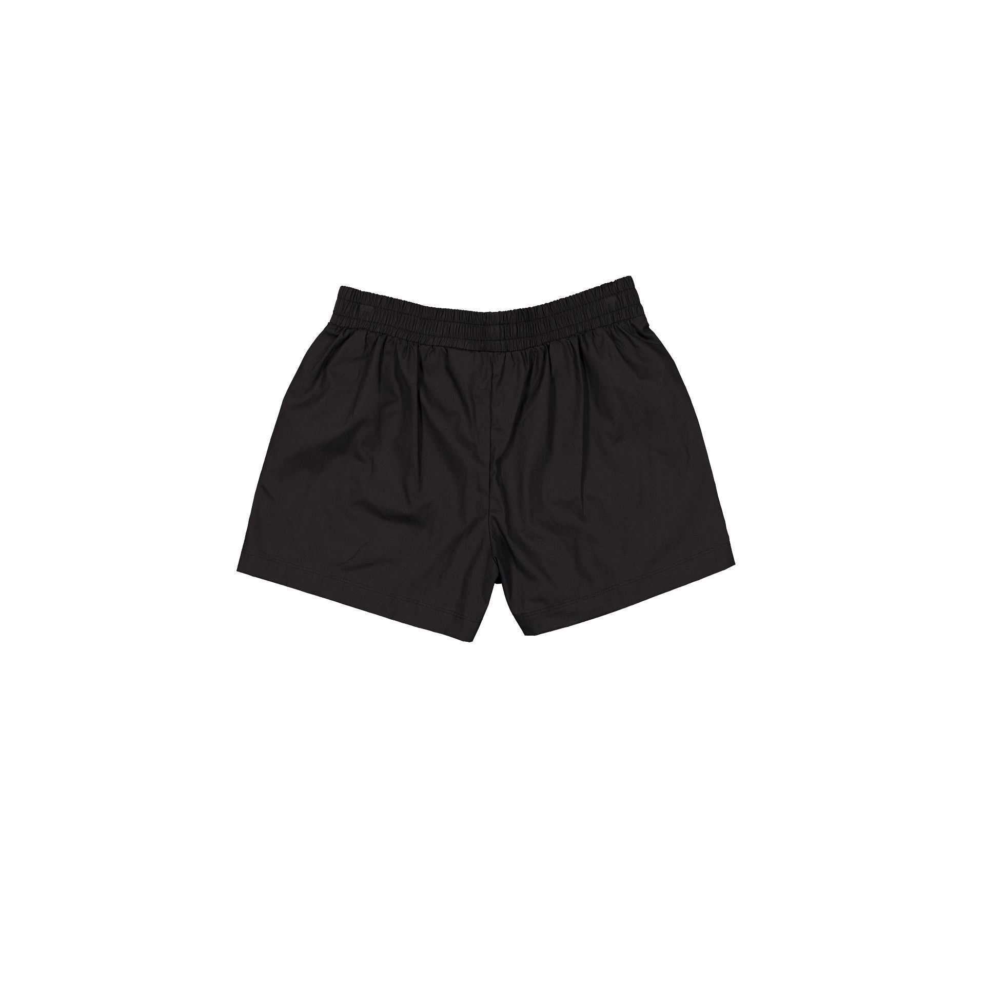 New Era Cap Women's Black Cotton Shorts - Image 2