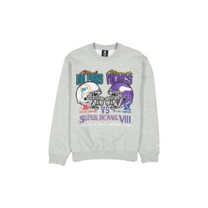 NFL Super Bowl VII Sport Classics Sport Classics Gray Crewneck