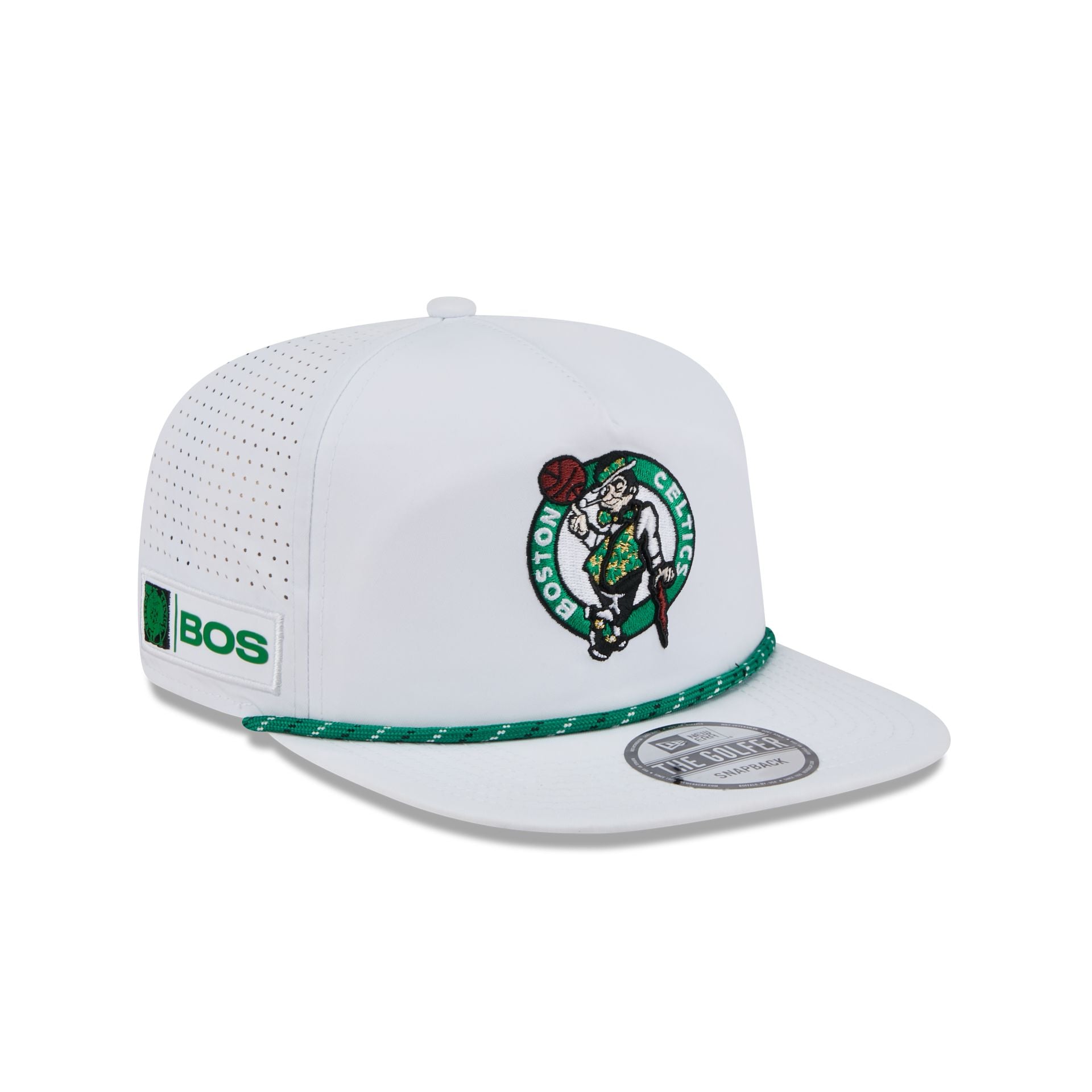 Boston Celtics Optic White Performance Rope Golfer Hat - Image 3