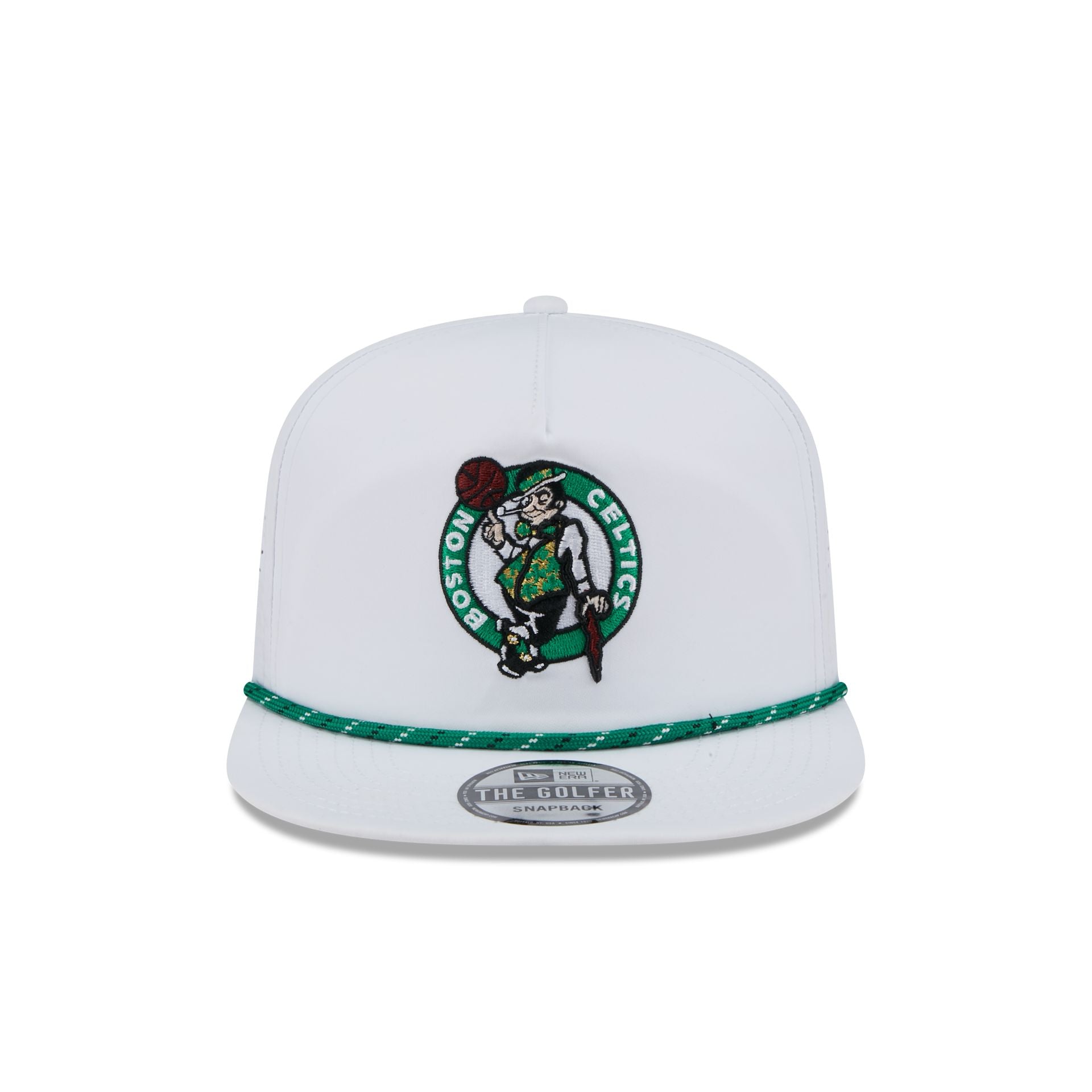 Boston Celtics Optic White Performance Rope Golfer Hat - Image 2