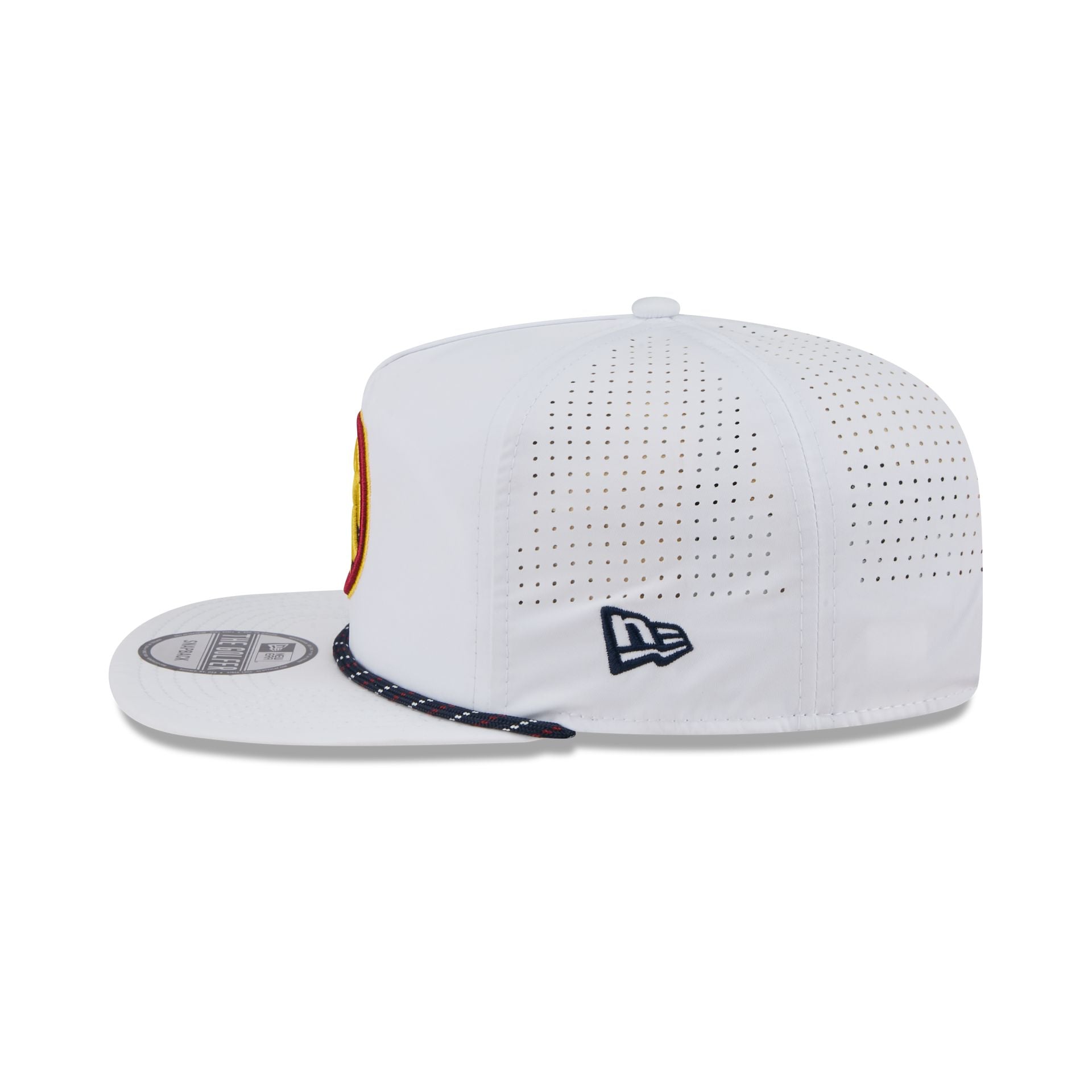 Denver Nuggets Optic White Performance Rope Golfer Hat - Image 4