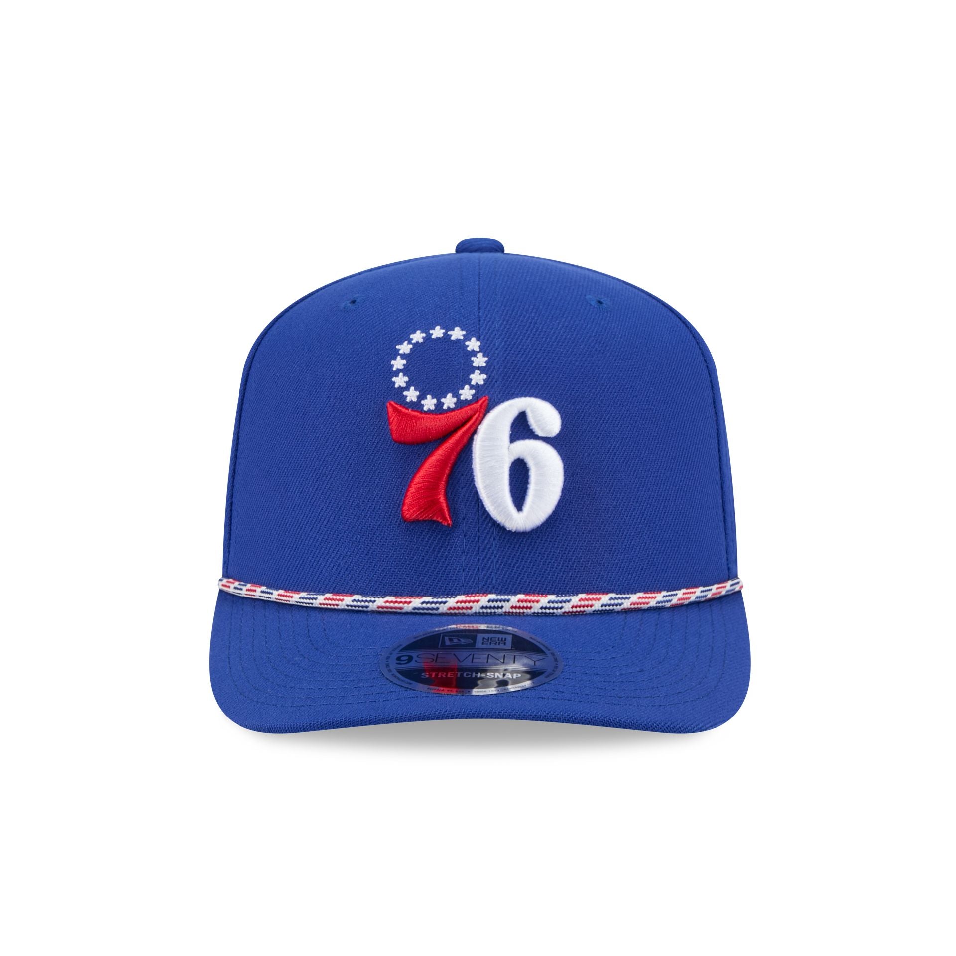 Philadelphia 76ers Multi Rope 9SEVENTY Stretch-Snap Hat - Image 2
