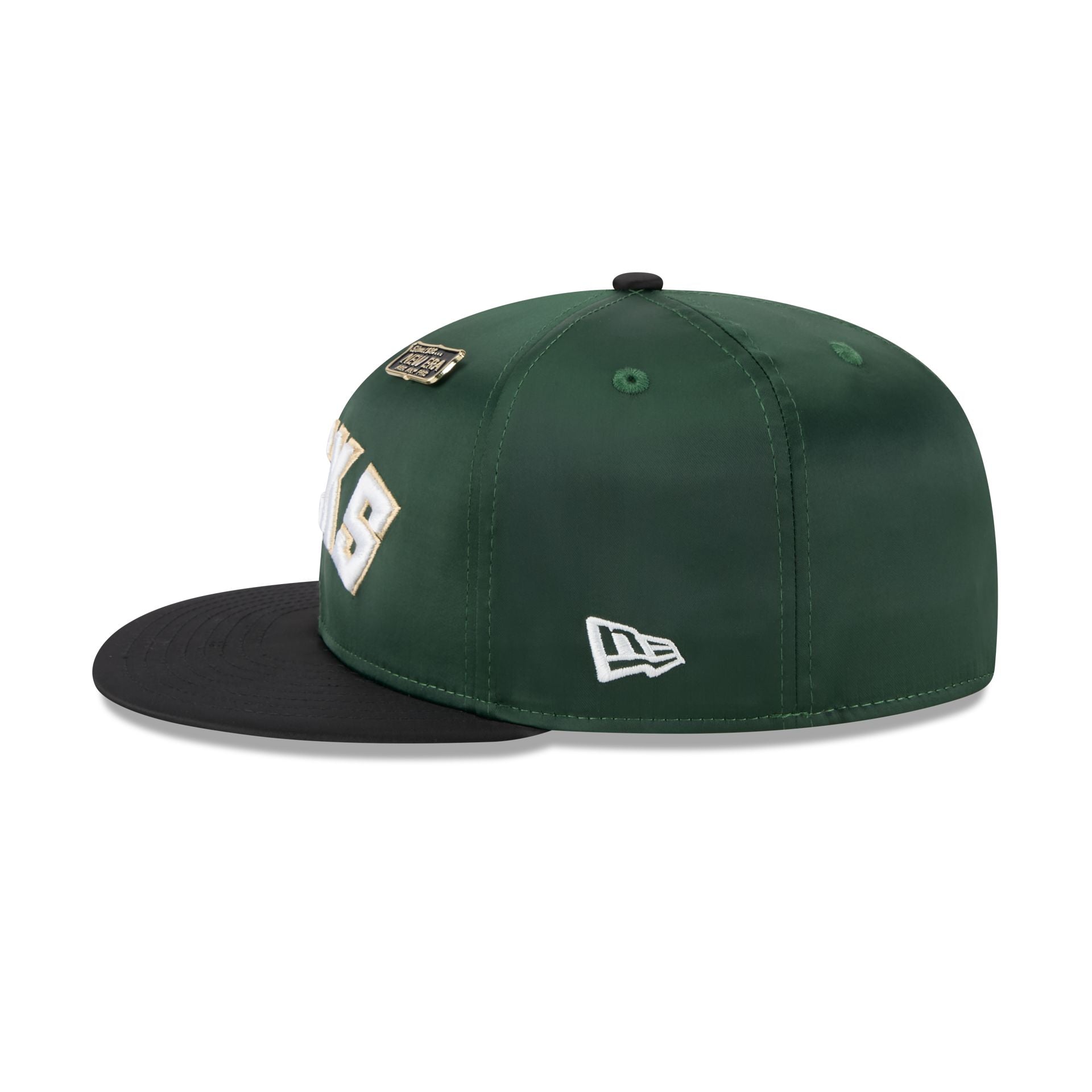 Milwaukee Bucks Spring Satin 59FIFTY Fitted Hat - Image 5