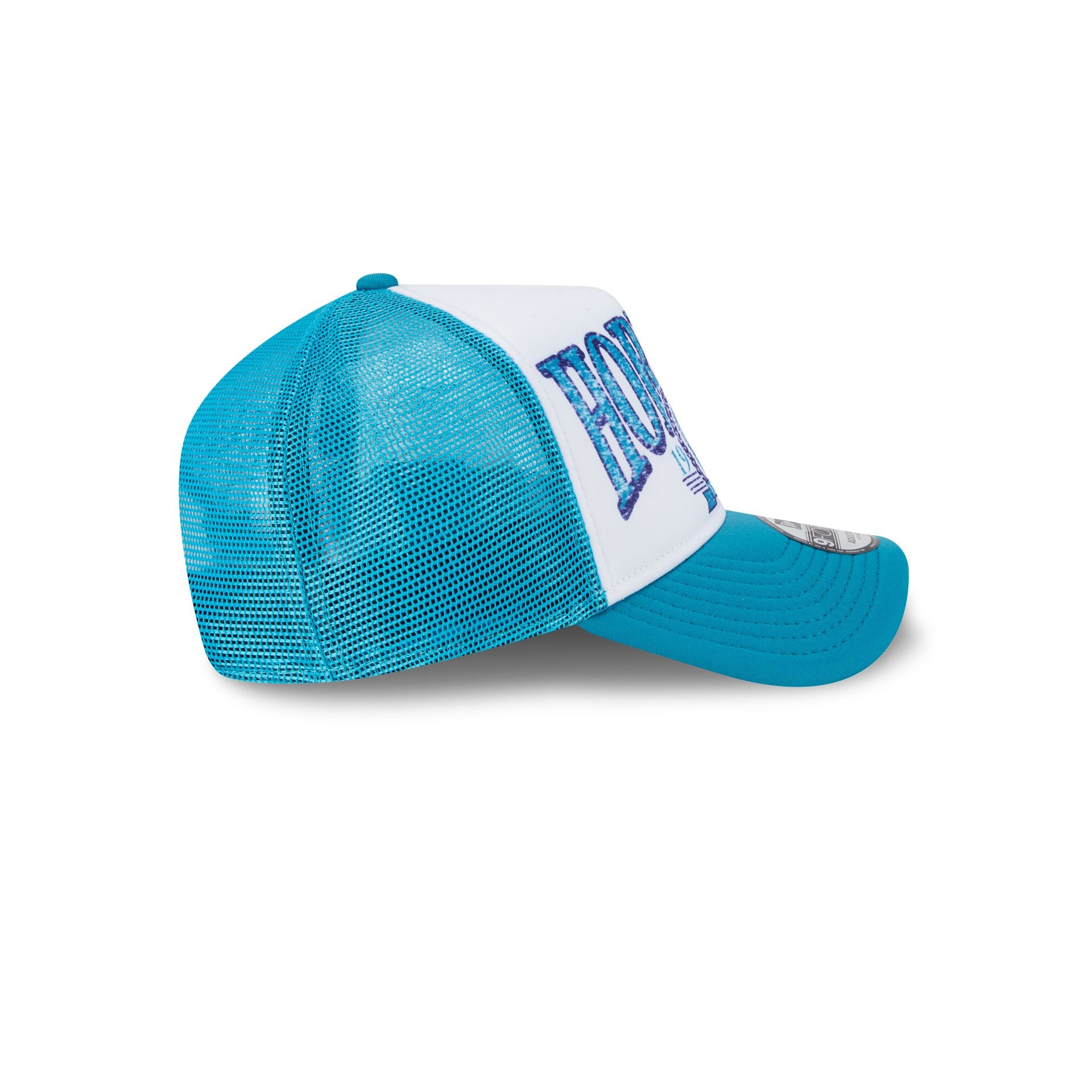 Charlotte Hornets Distressed 9FORTY A-Frame Trucker Hat - Image 5