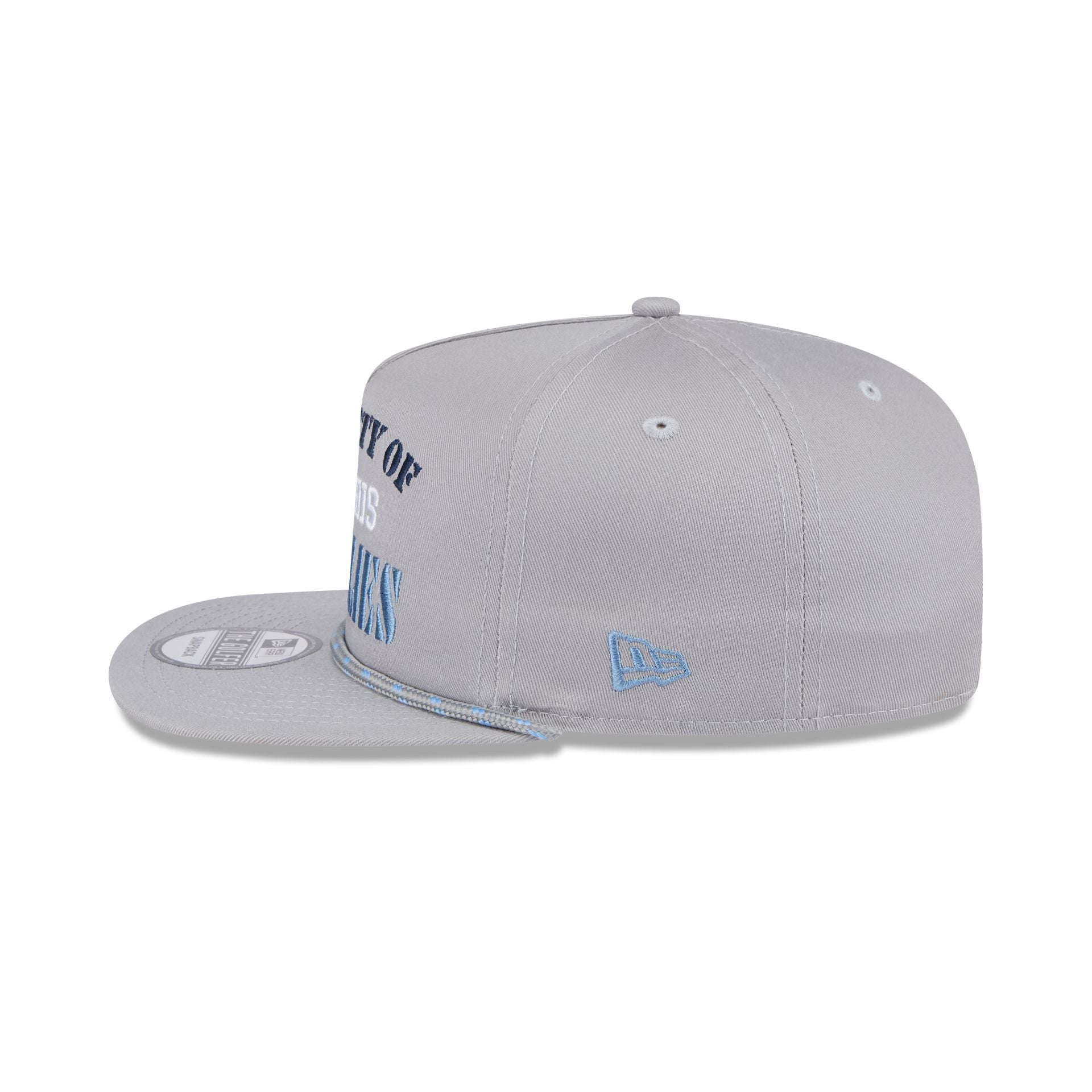 Memphis Grizzlies Vintage Gray Rope Golfer Hat - Image 5