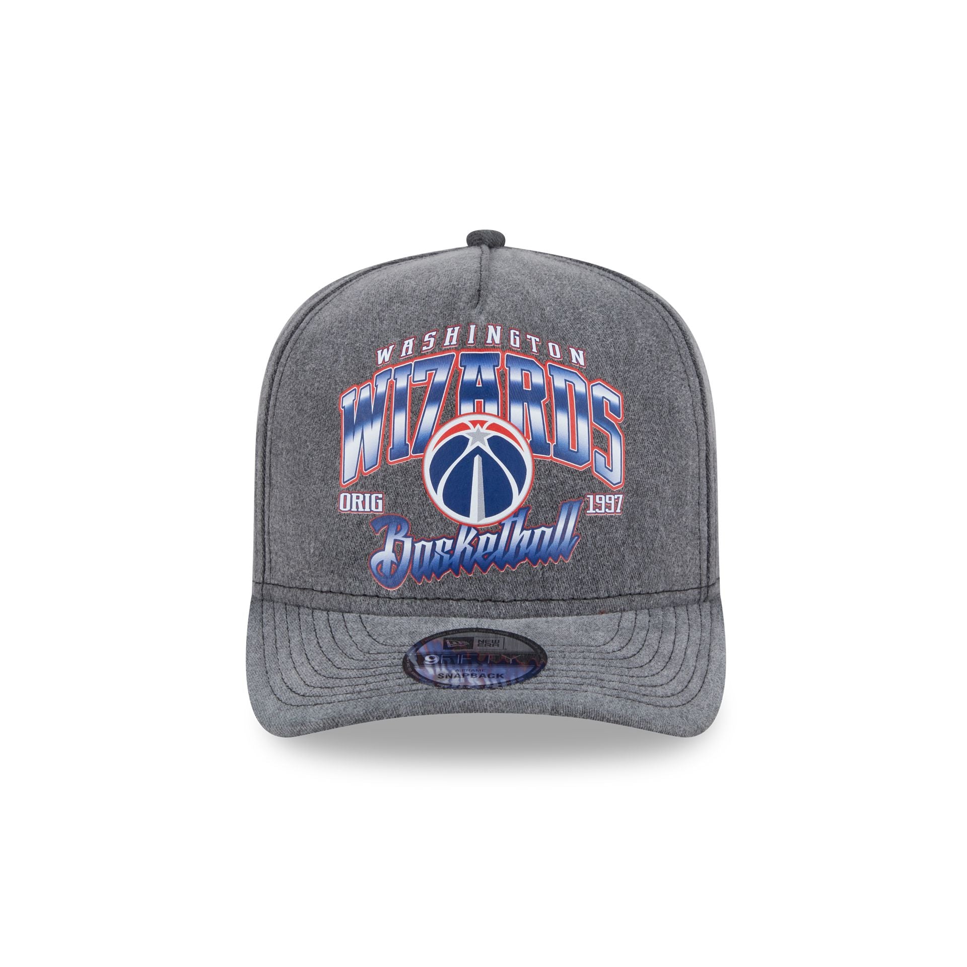 Washington Wizards Washed 9FIFTY A-Frame Snapback Hat - Image 2