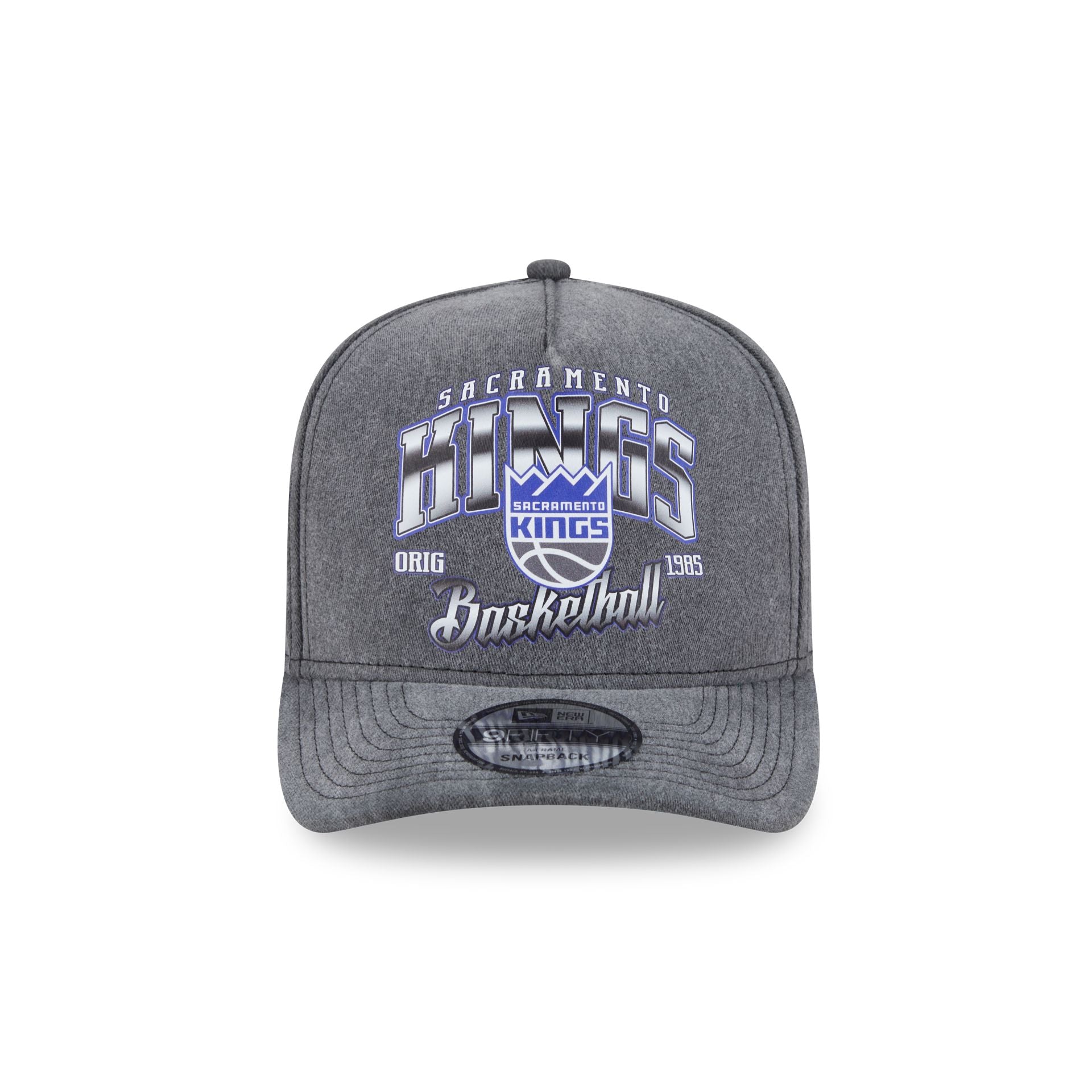 Sacramento Kings Washed 9FIFTY A-Frame Snapback Hat - Image 2