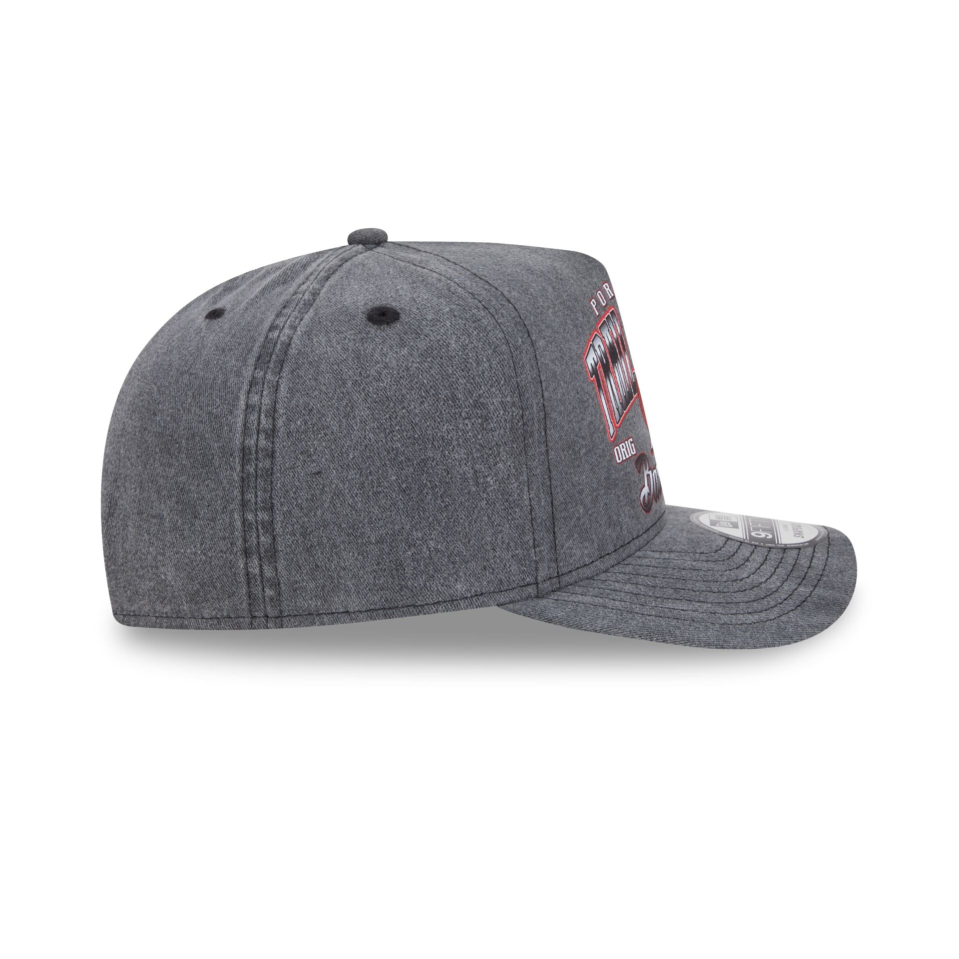 Portland Trail Blazers Washed 9FIFTY A-Frame Snapback Hat - Image 5