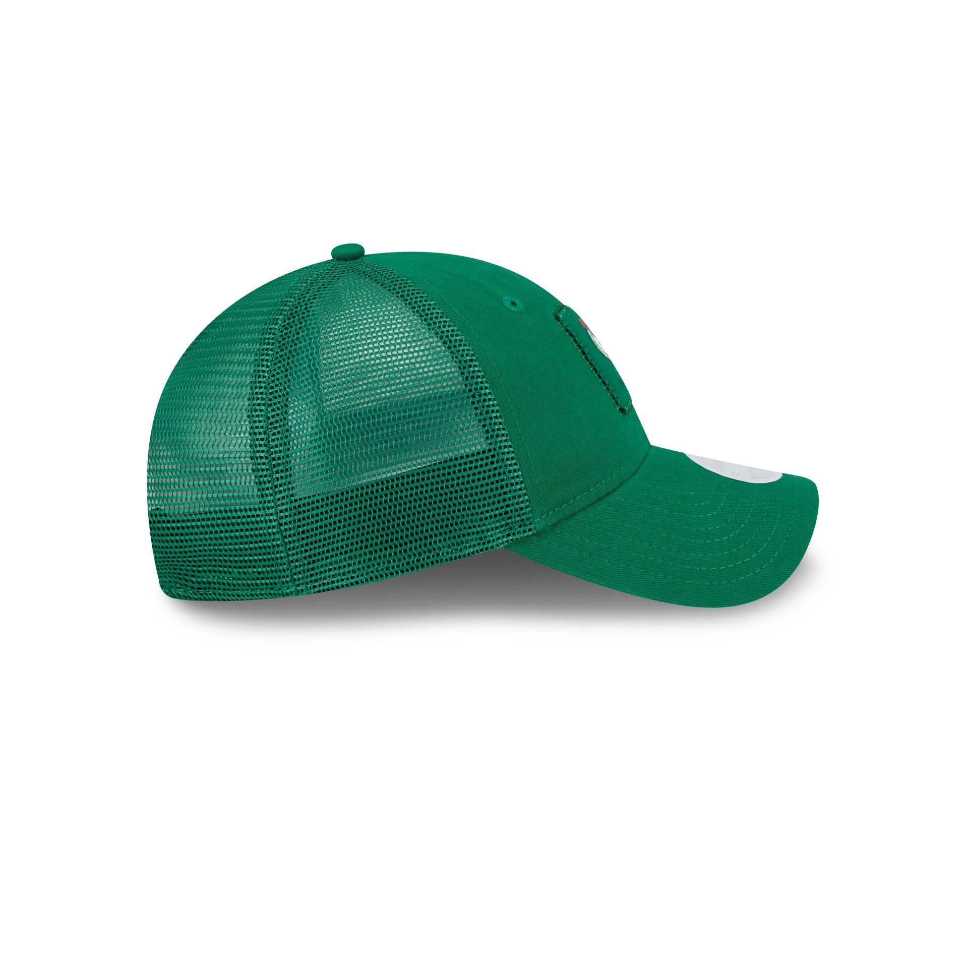 Boston Celtics Women's Square Stitch 9TWENTY Trucker Hat - Image 5