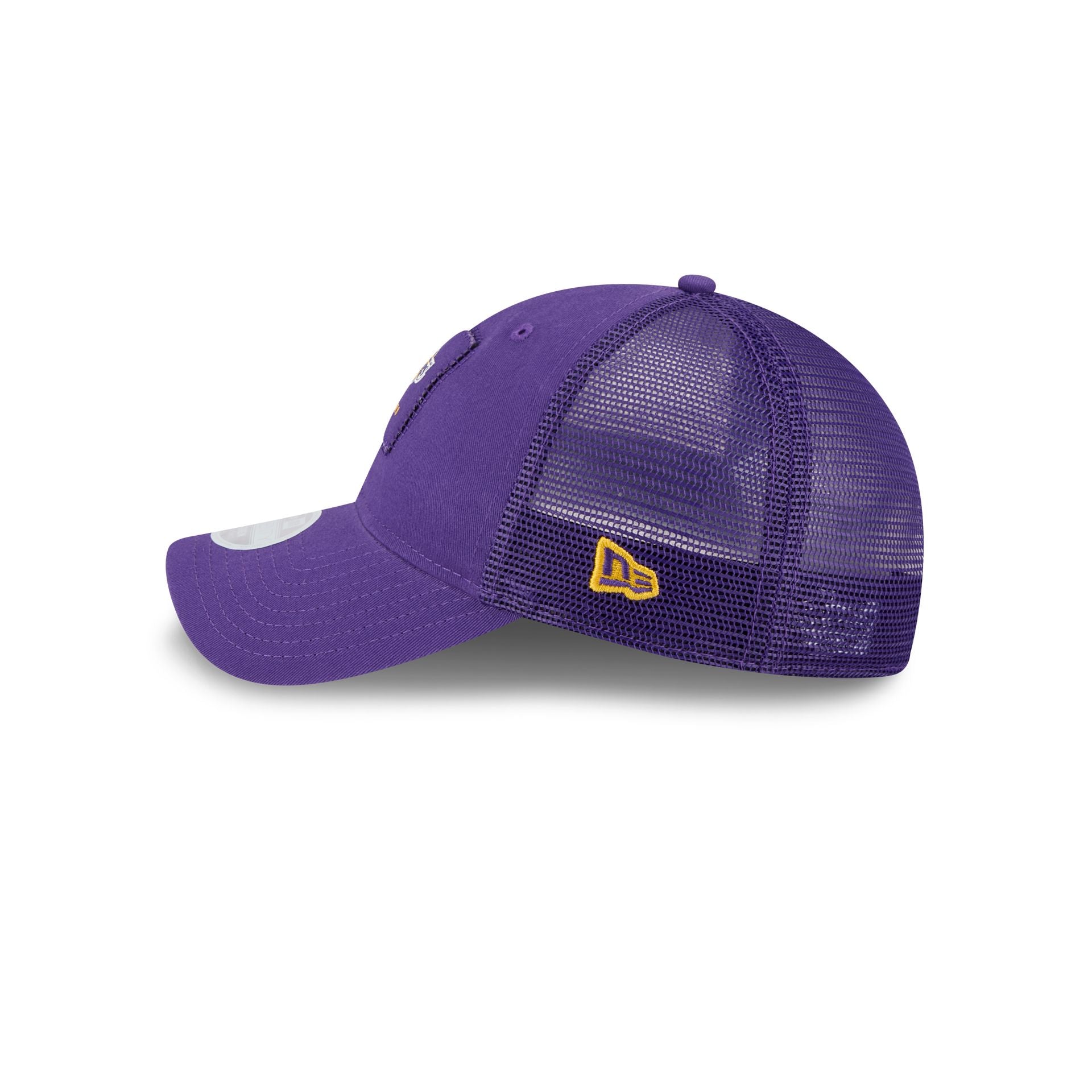Los Angeles Lakers Women's Square Stitch 9TWENTY Trucker Hat - Image 4