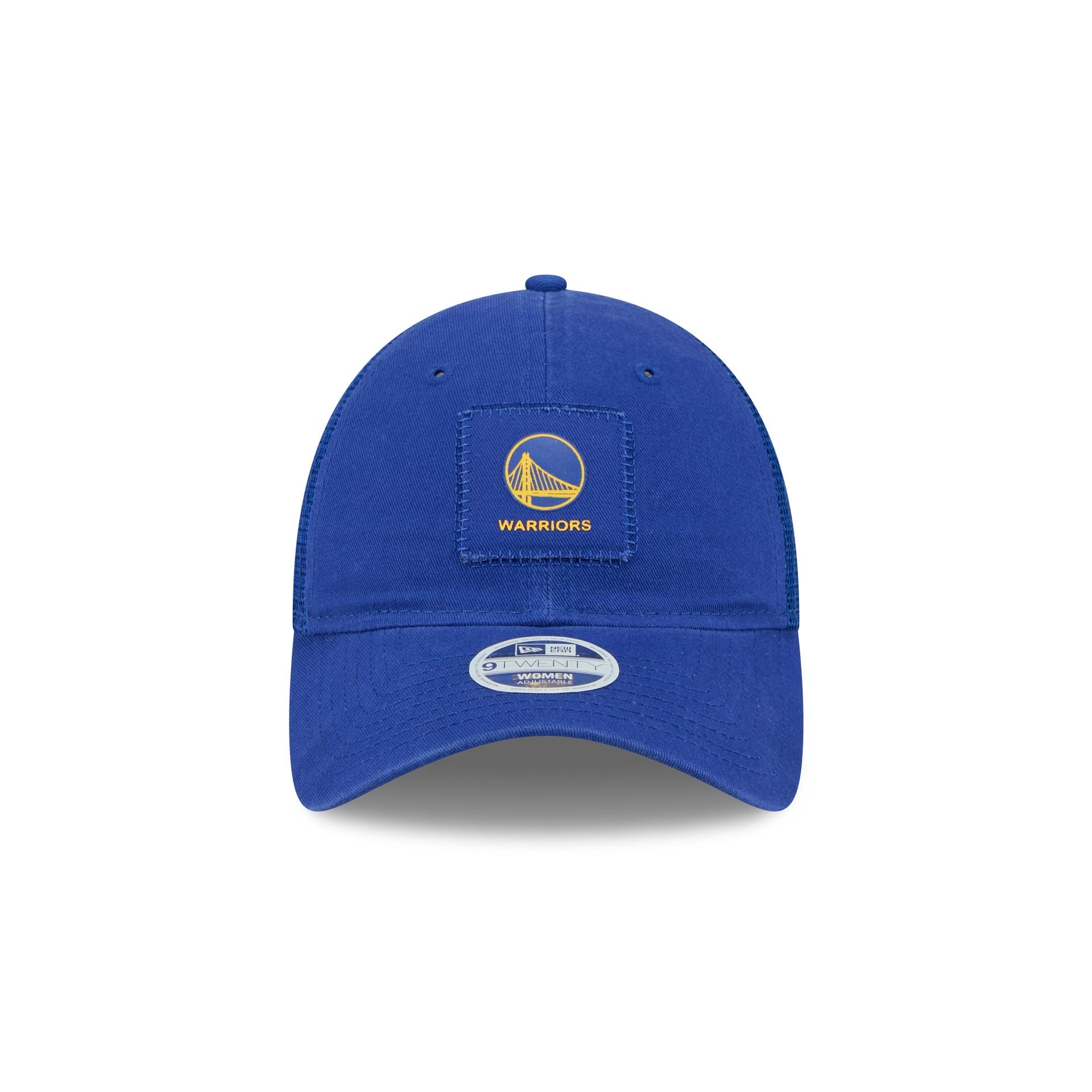 Golden State Warriors Women's Square Stitch 9TWENTY Trucker Hat - Image 2