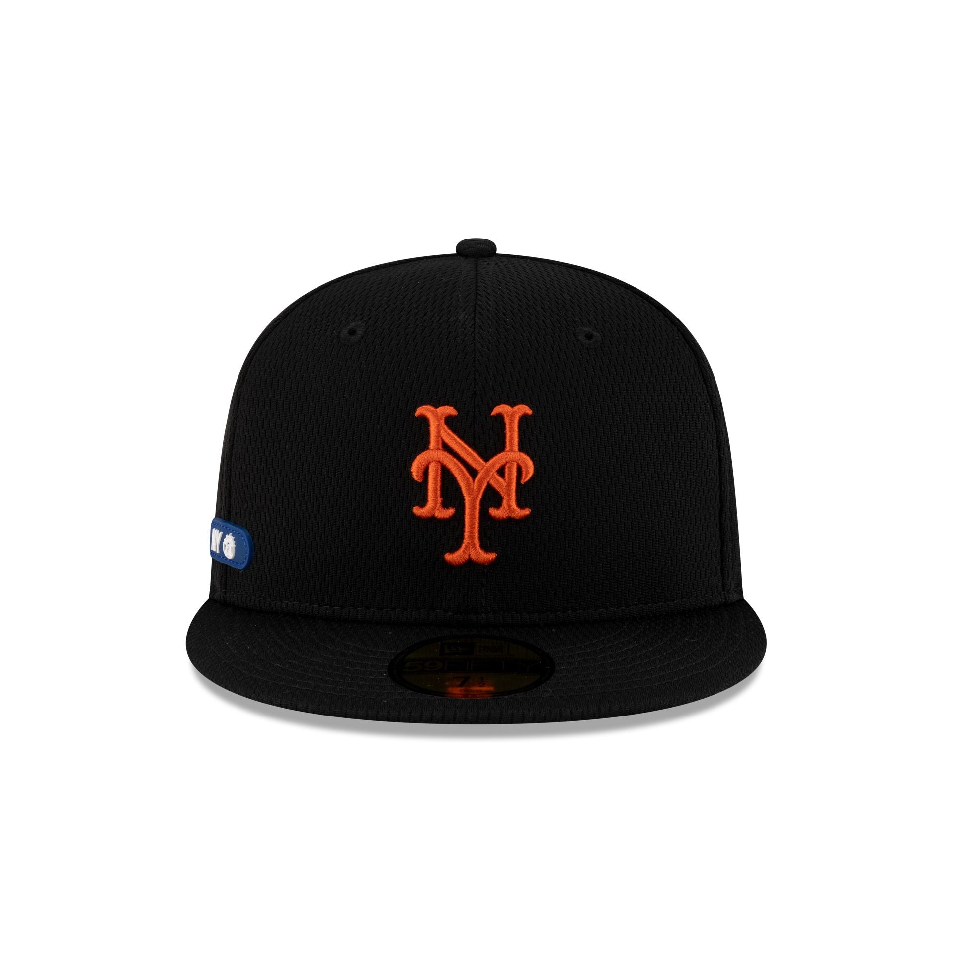 New York Mets 2025 Clubhouse Black 59FIFTY Fitted Hat - Image 2