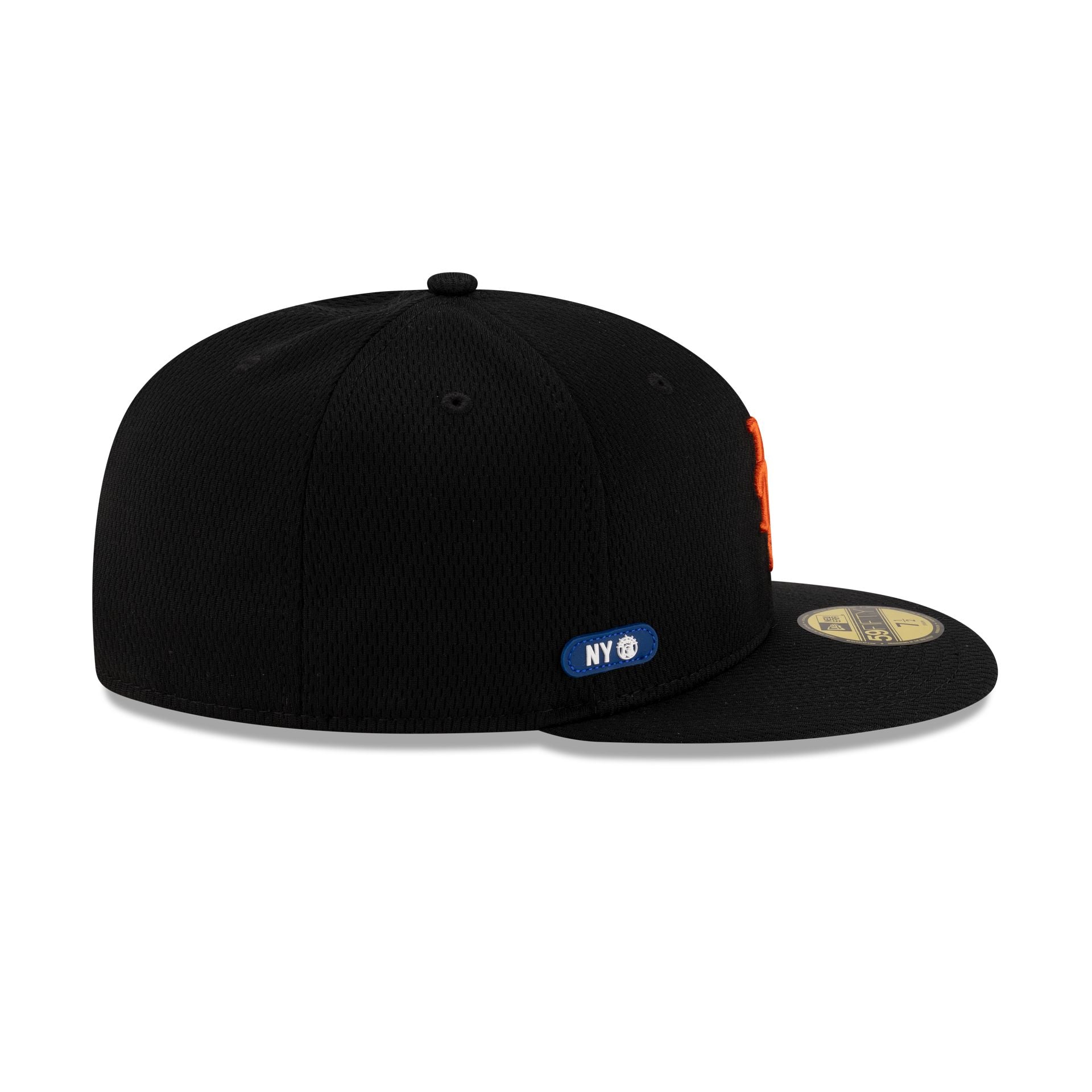 New York Mets 2025 Clubhouse Black 59FIFTY Fitted Hat - Image 5