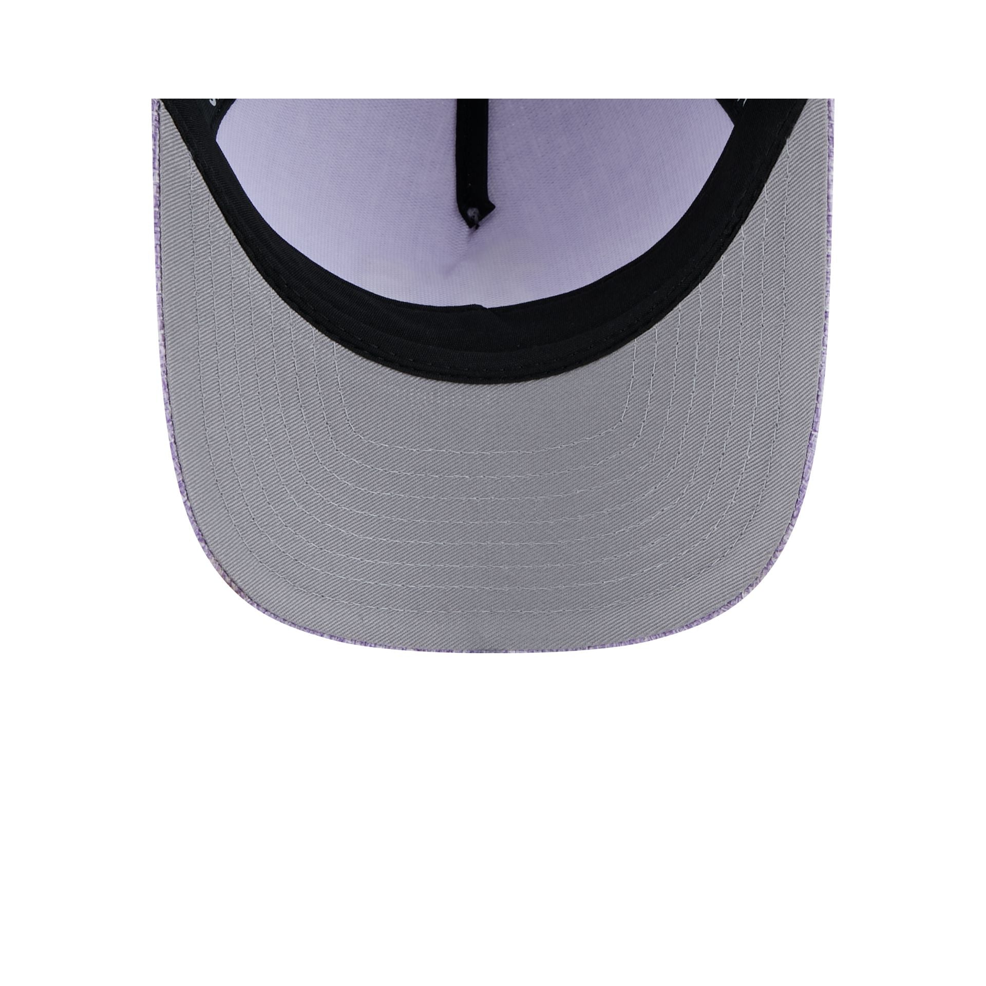 Athletics Cotton Weave Purple 9FORTY M-Crown A-Frame Snapback Hat - Image 7