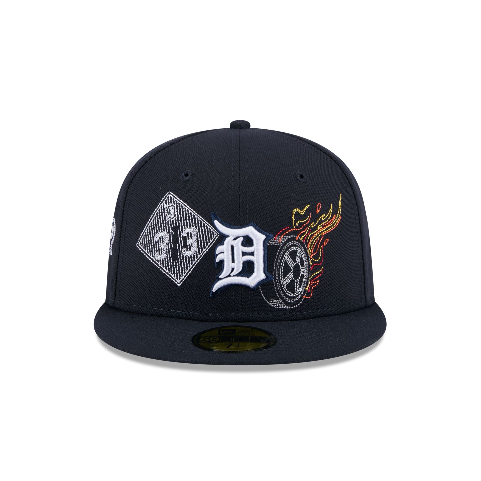 Detroit Tigers State Stitch 59FIFTY Fitted Hat - Image 2
