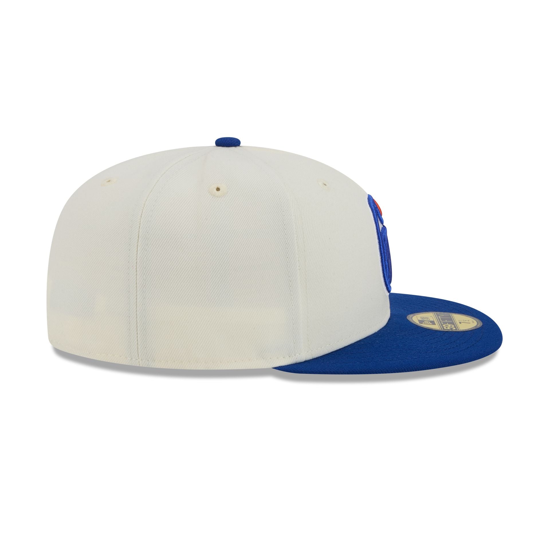 Edmonton Oilers Chrome White 59FIFTY Fitted Hat - Image 5