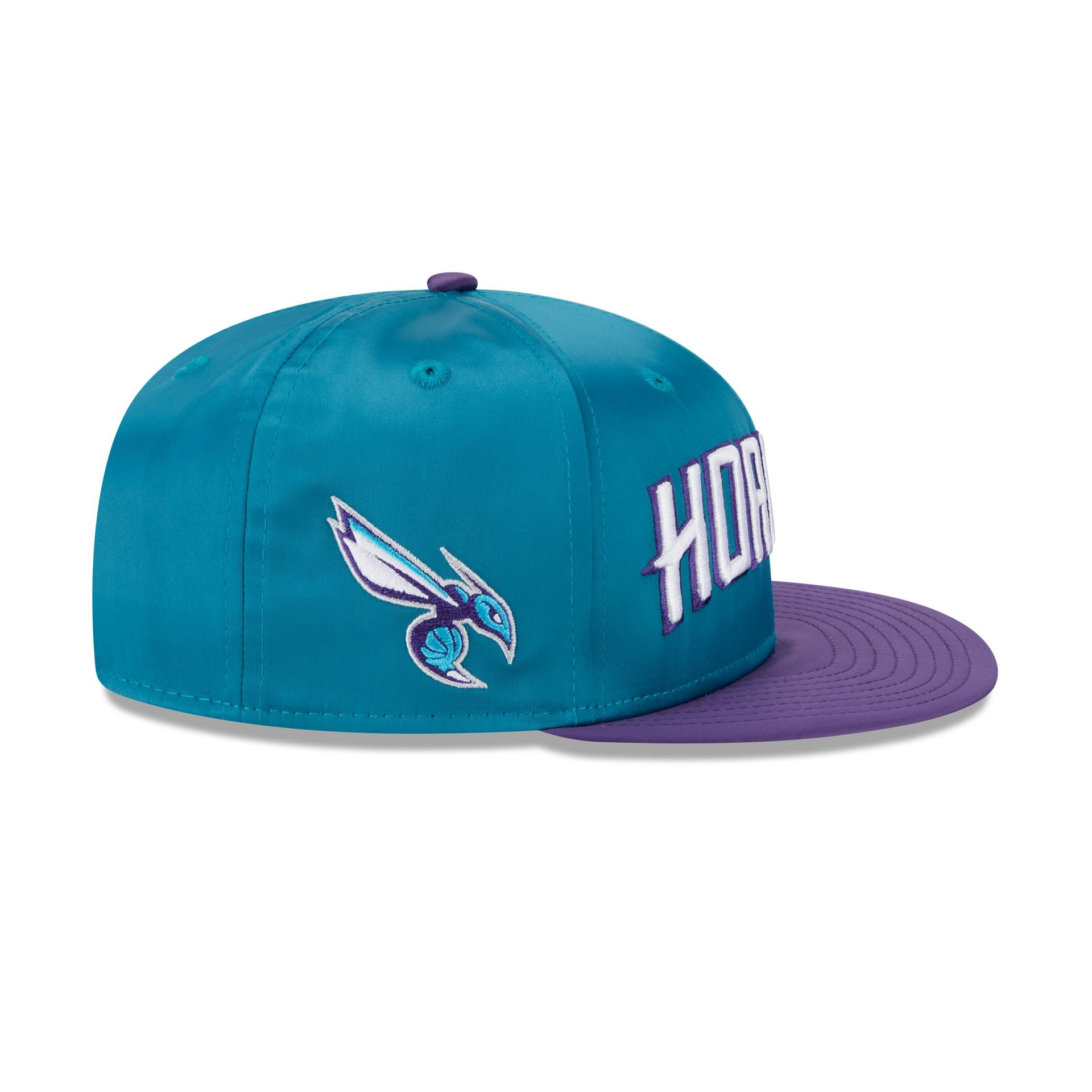 Charlotte Hornets Satin Pin 9FIFTY Snapback Hat - Image 4