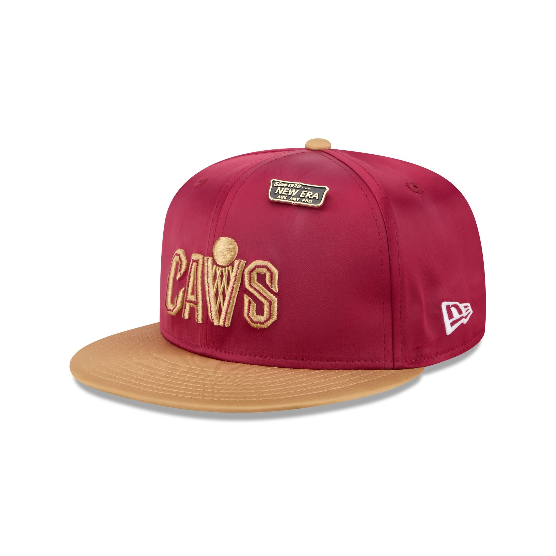 Cleveland Cavaliers Satin Pin 9FIFTY Snapback Hat - Image 3