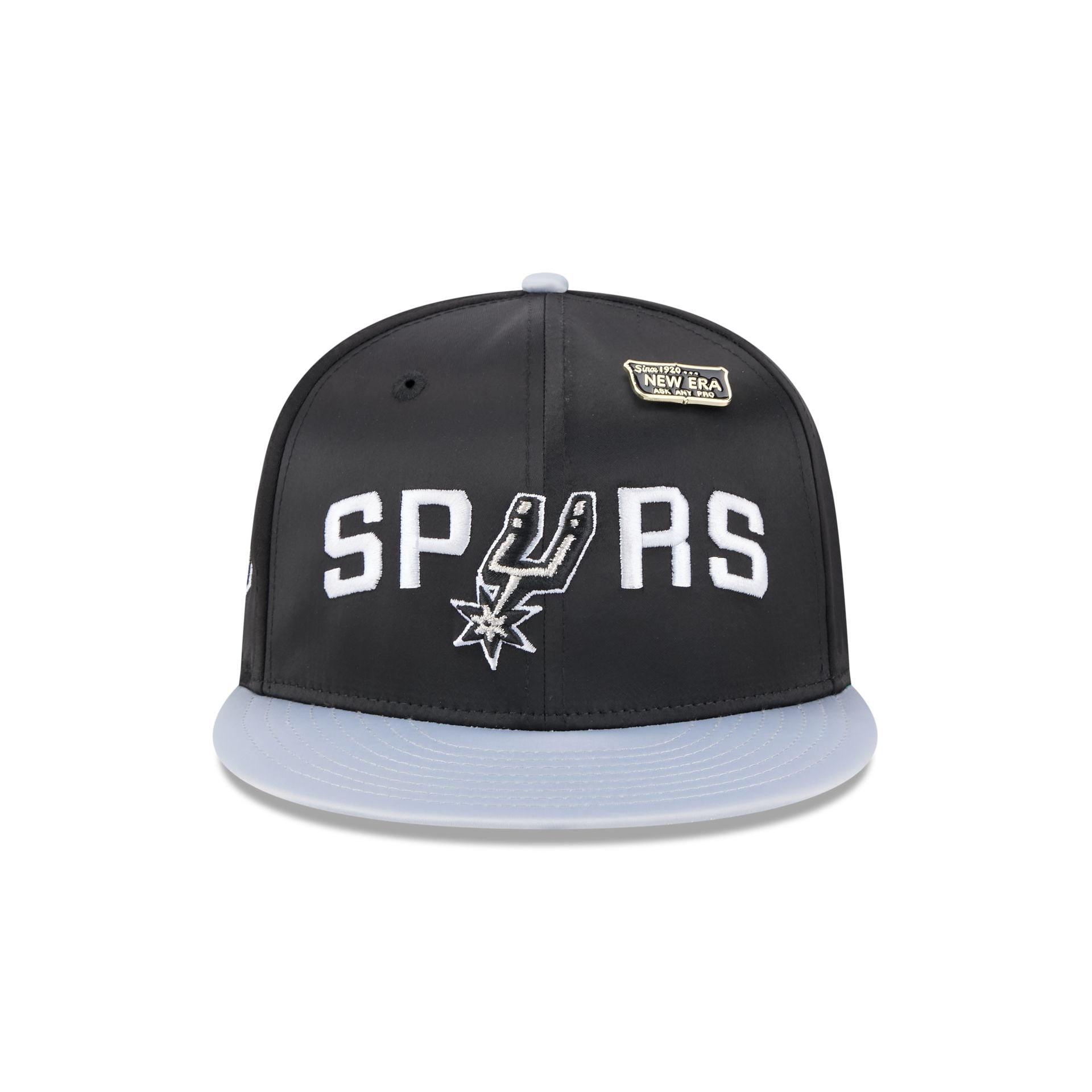 San Antonio Spurs Satin Pin 9FIFTY Snapback Hat - Image 2