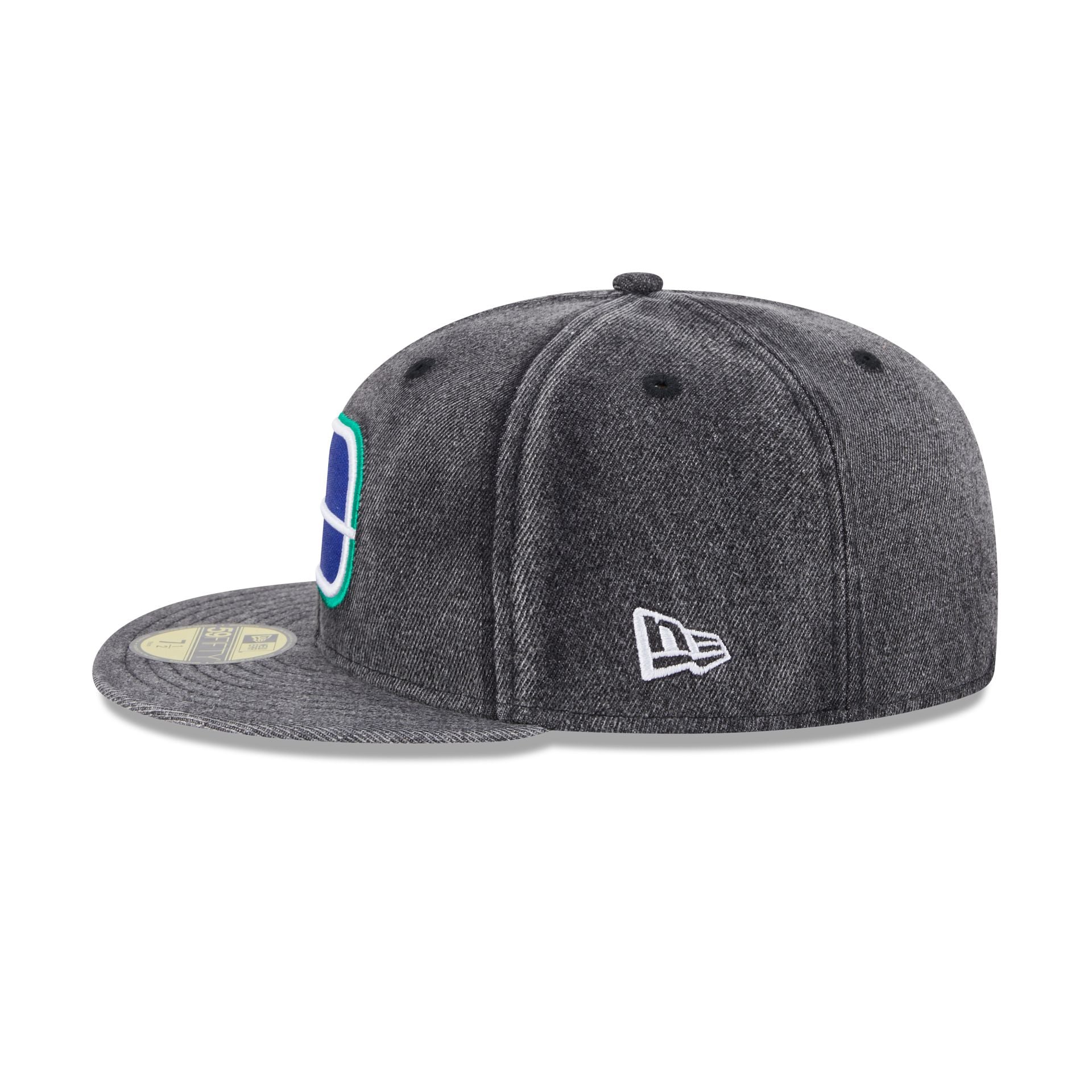Vancouver Canucks Vintage NHL Pack 59FIFTY Fitted Hat - Image 4