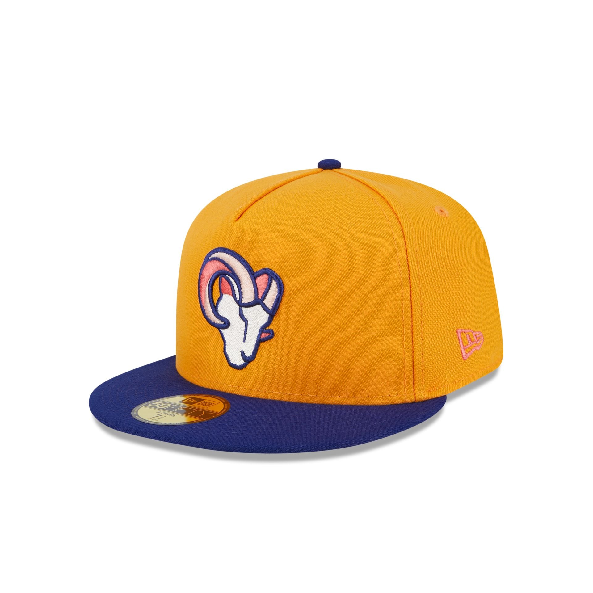 Los Angeles Rams Gold 59FIFTY A-Frame Fitted Hat - Image 3