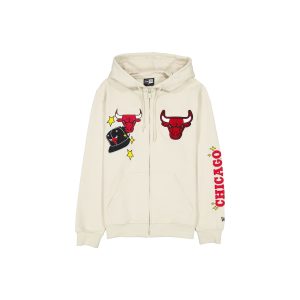Chicago Bulls Stone Logo Select Full-Zip Hoodie