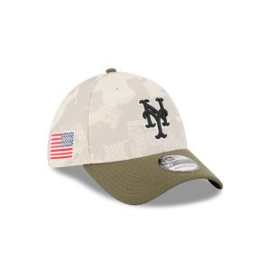New York Mets Armed Forces Day 2025 39THIRTY Stretch Fit Hat