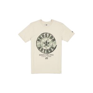 Houston Astros Armed Forces Day 2025 Stone T-Shirt