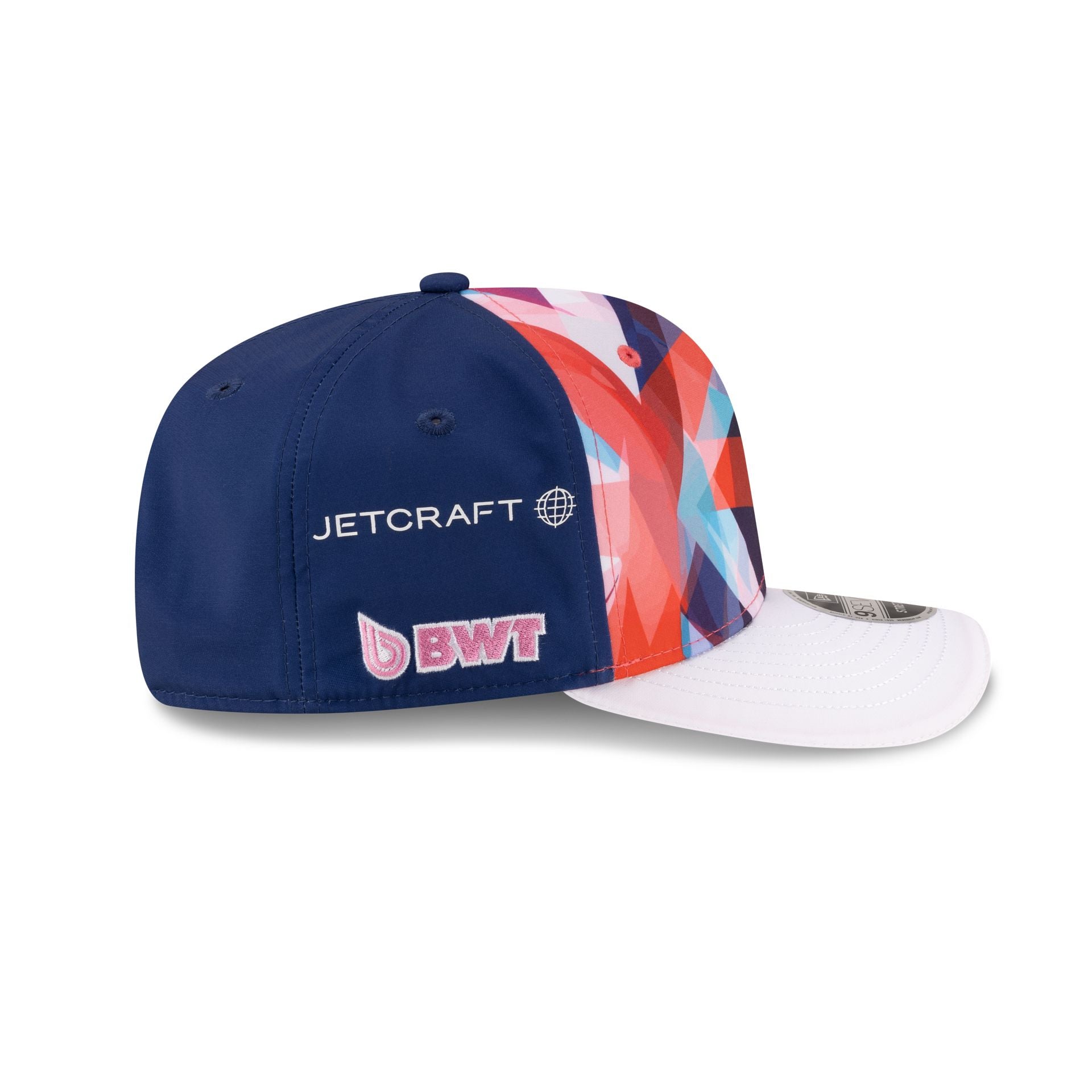 2025 Silverstone Race Special BWT Alpine F1 Team Jack Doohan 9SEVENTY Stretch-Snap Hat - Image 5