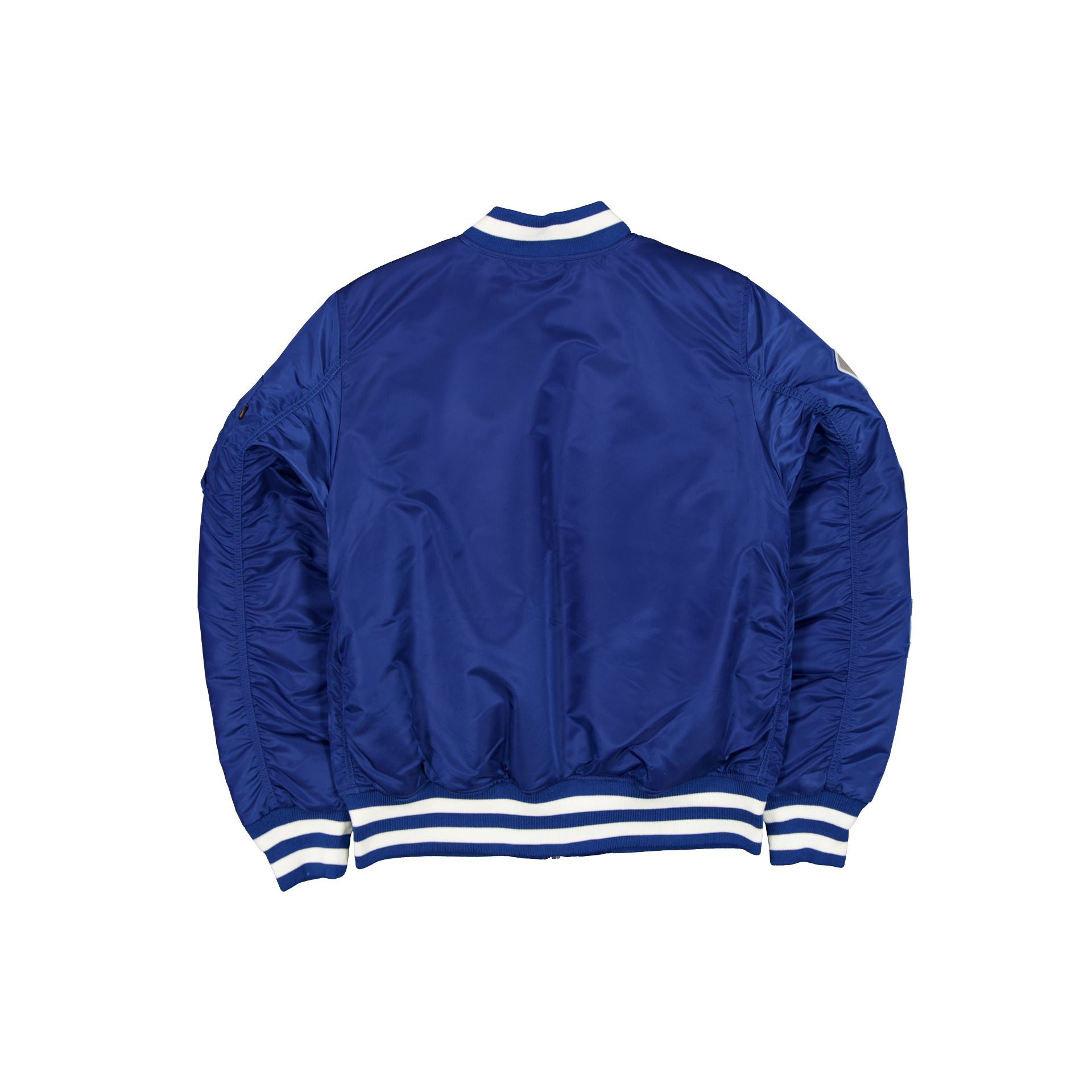 Alpha Industries x Los Angeles Rams Blue MA-1 Bomber Jacket - Image 2