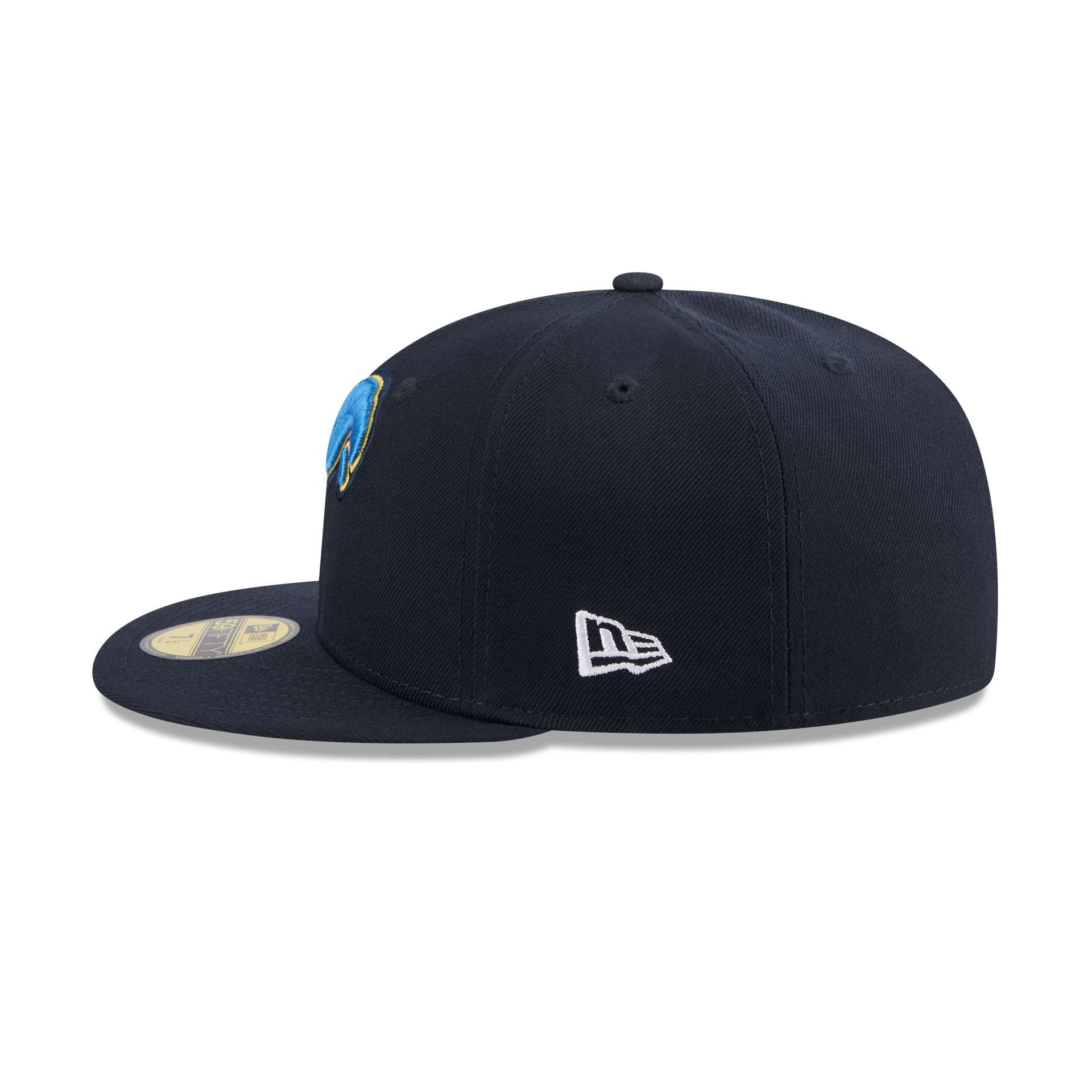 Myrtle Beach Pelicans Theme Night Navy 59FIFTY Fitted Hat - Image 4