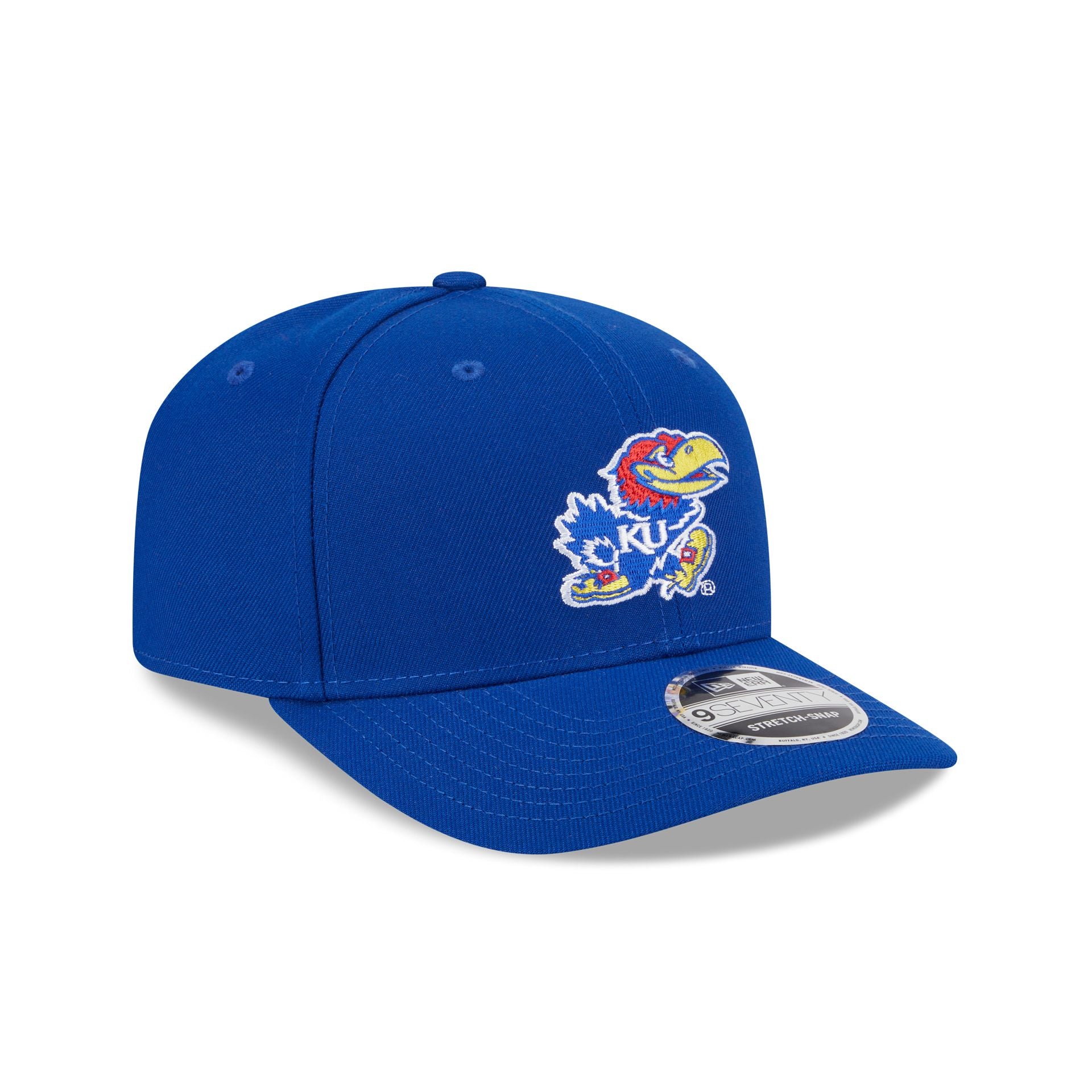 Kansas Jayhawks Team 9SEVENTY Stretch-Snap Hat - Image 3