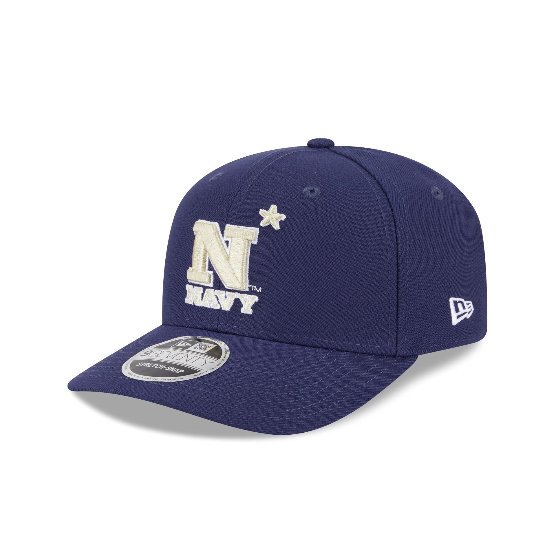 Navy Midshipmen Team 9SEVENTY Stretch-Snap Hat