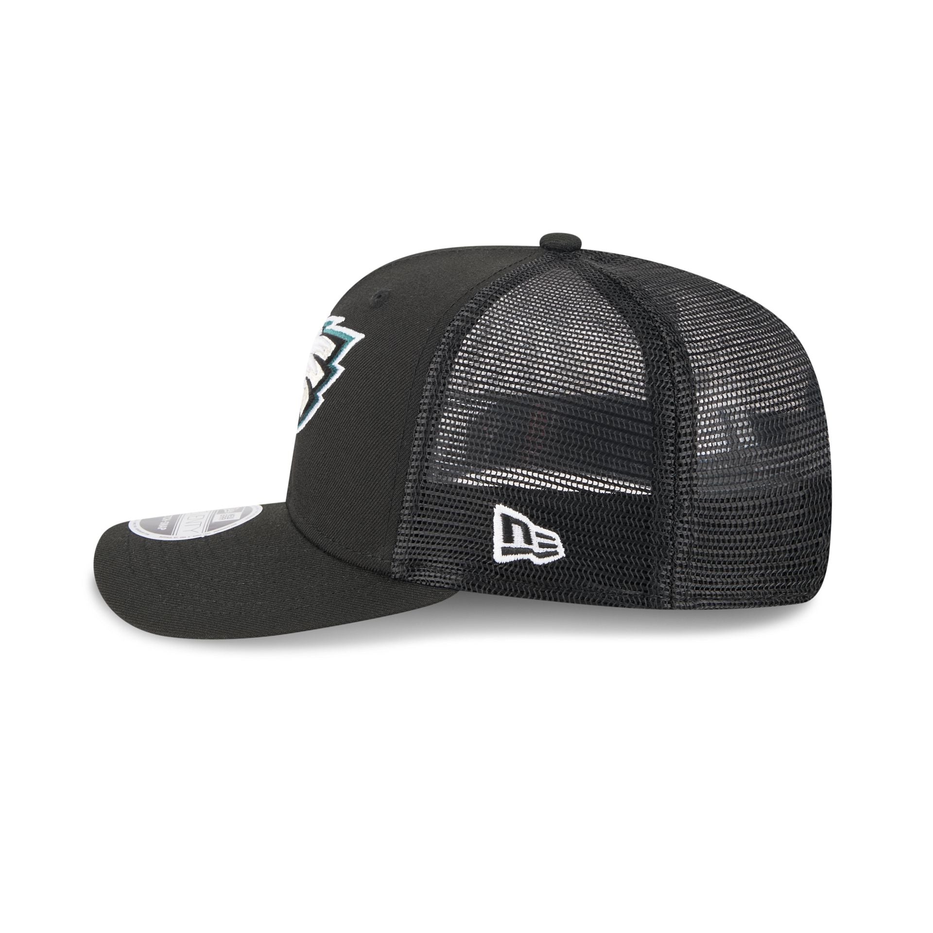 Philadelphia Eagles Team Black 9SEVENTY Trucker Hat - Image 4