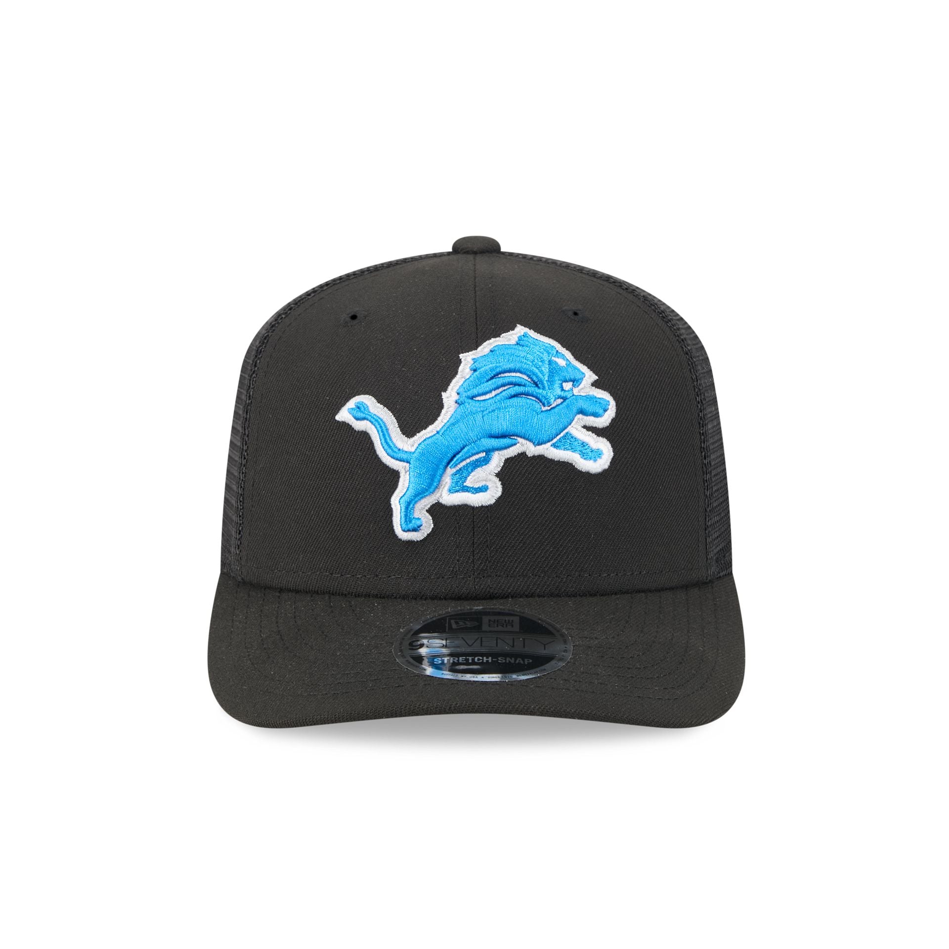 Detroit Lions Team Black 9SEVENTY Trucker Hat - Image 2
