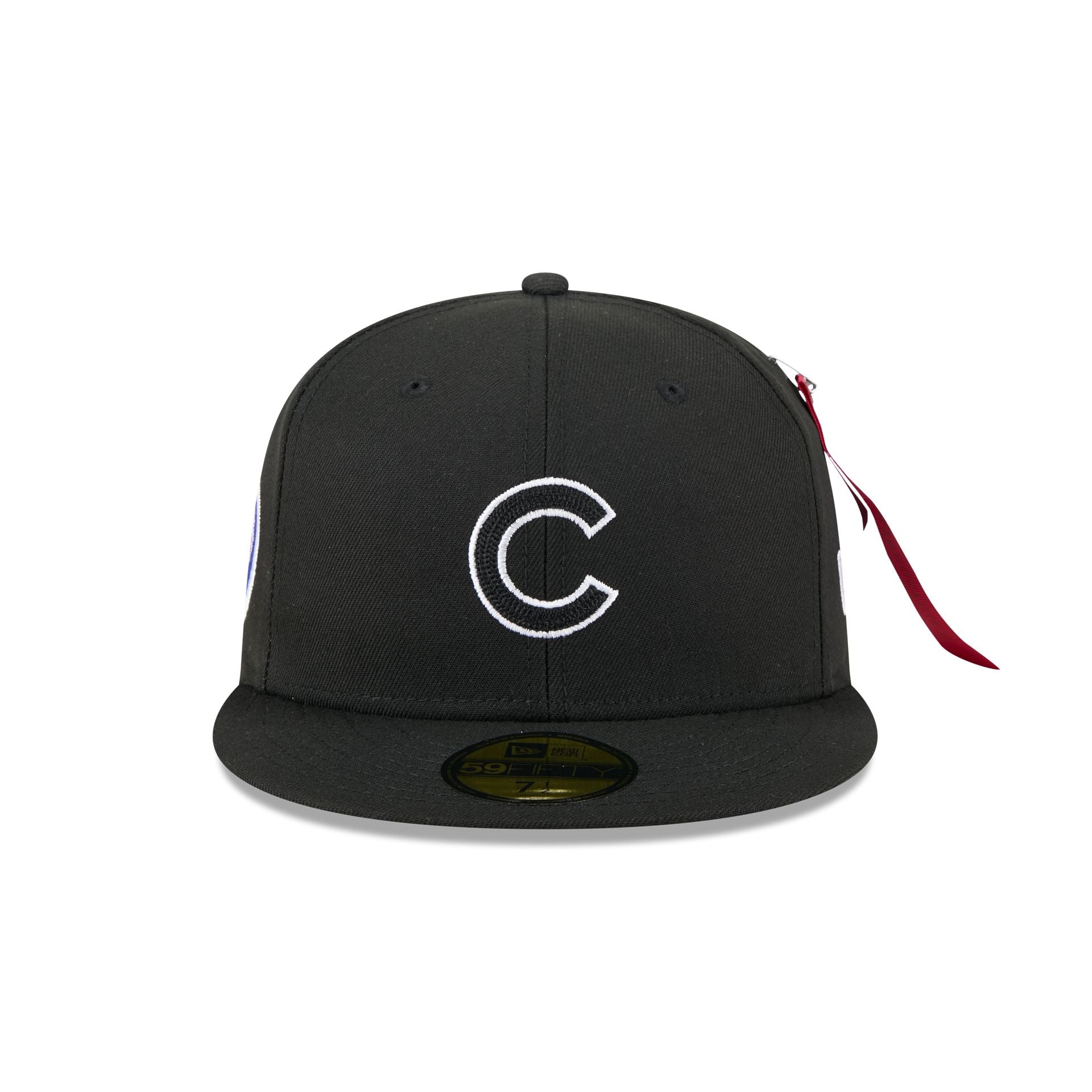 Alpha Industries x Chicago Cubs Black 59FIFTY Fitted Hat - Image 2