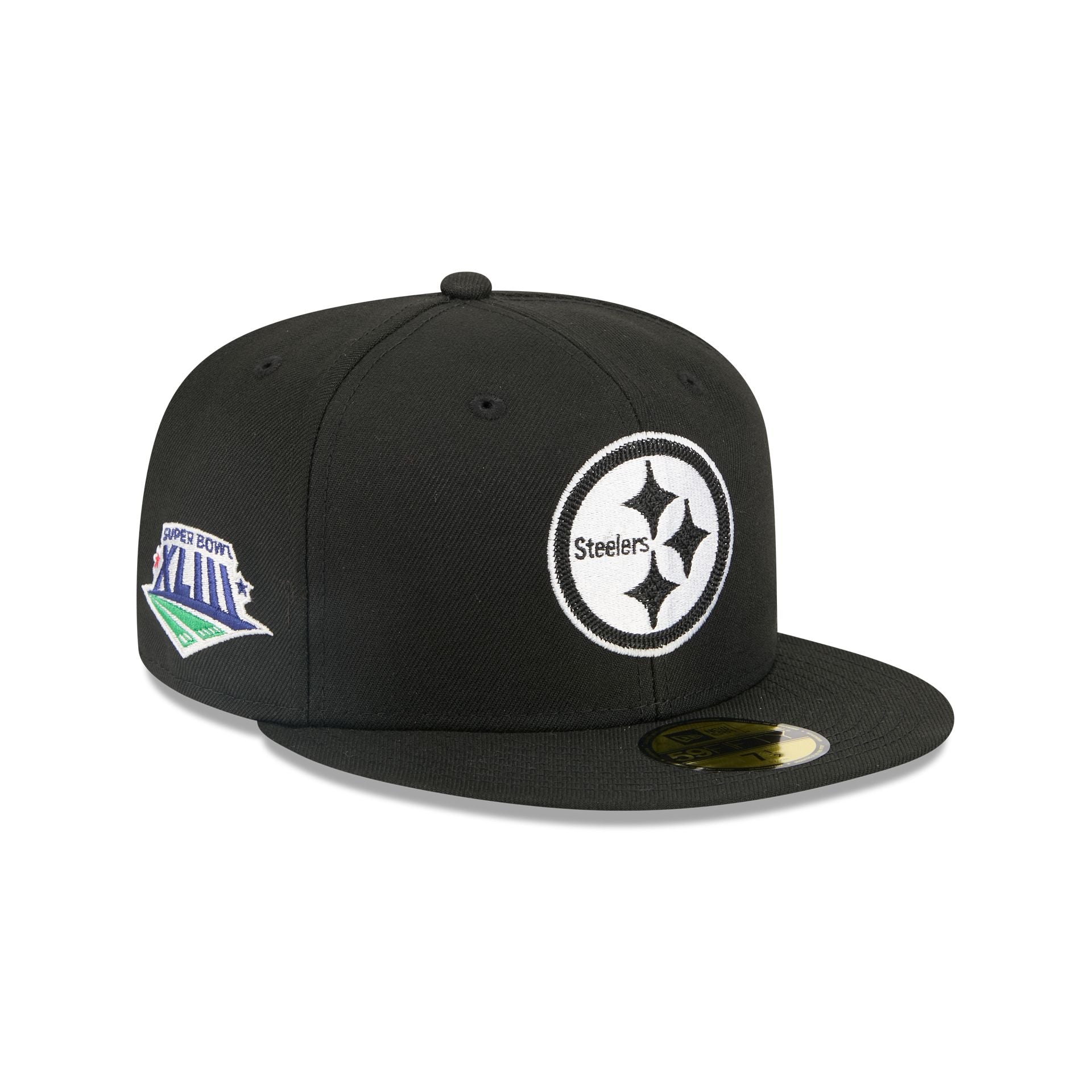 Alpha Industries x Pittsburgh Steelers Black 59FIFTY Fitted Hat - Image 3