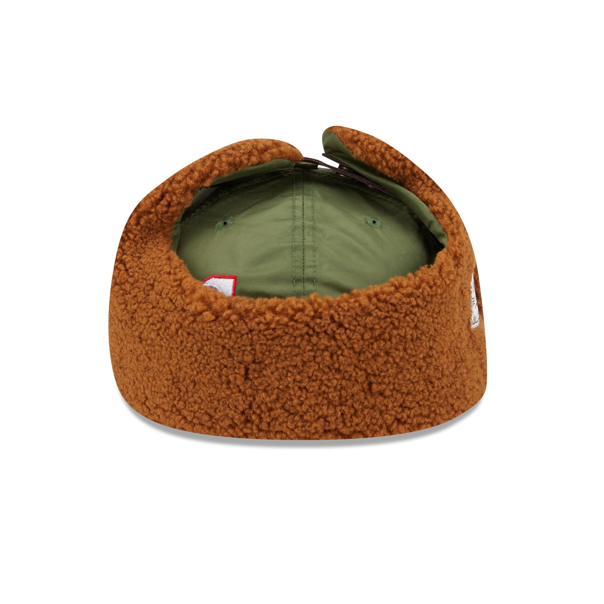 Alpha Industries x Buffalo Bills Olive Green Dog Ear 59FIFTY Fitted Hat - Image 6
