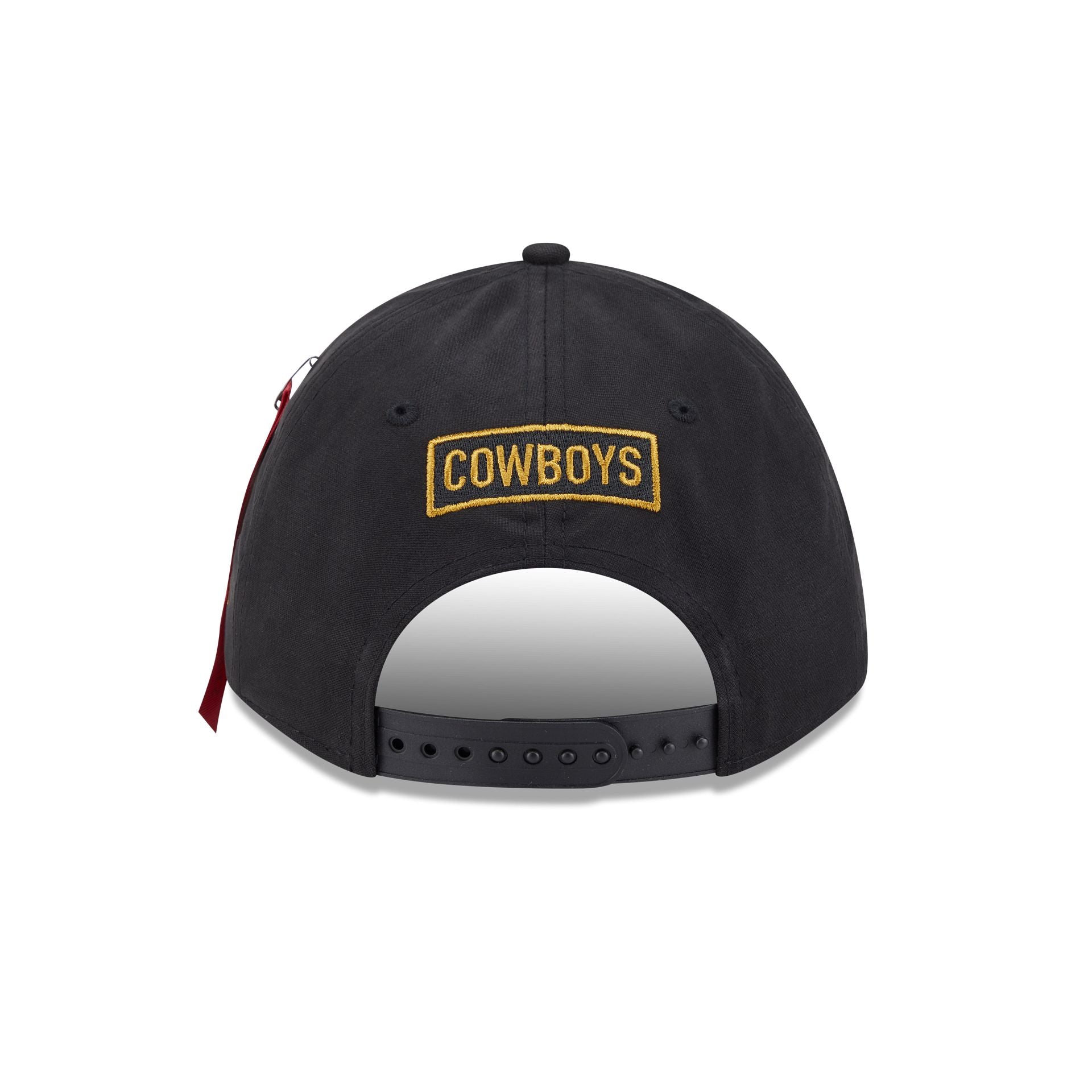 Alpha Industries x Dallas Cowboys Black 9FORTY M-Crown A-Frame Snapback Hat - Image 6